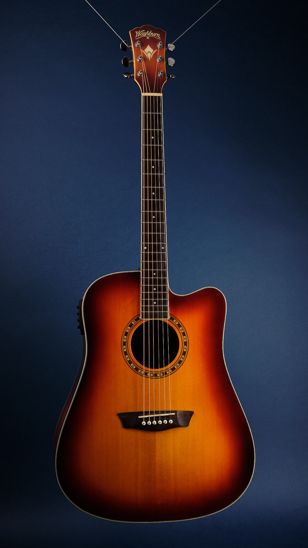 Washburn WD7SCE ACS Dreadnought Sunburst (Second-Hand)