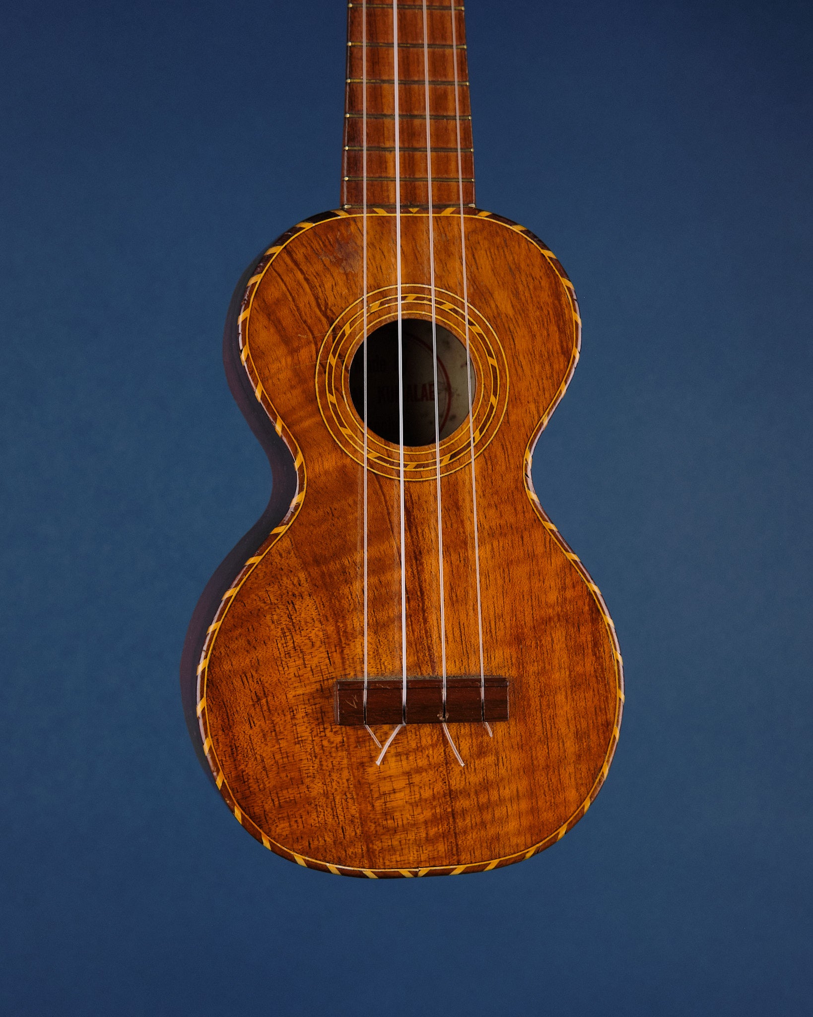 1920s Kumalae Gold Award Soprano Ukulele Koa