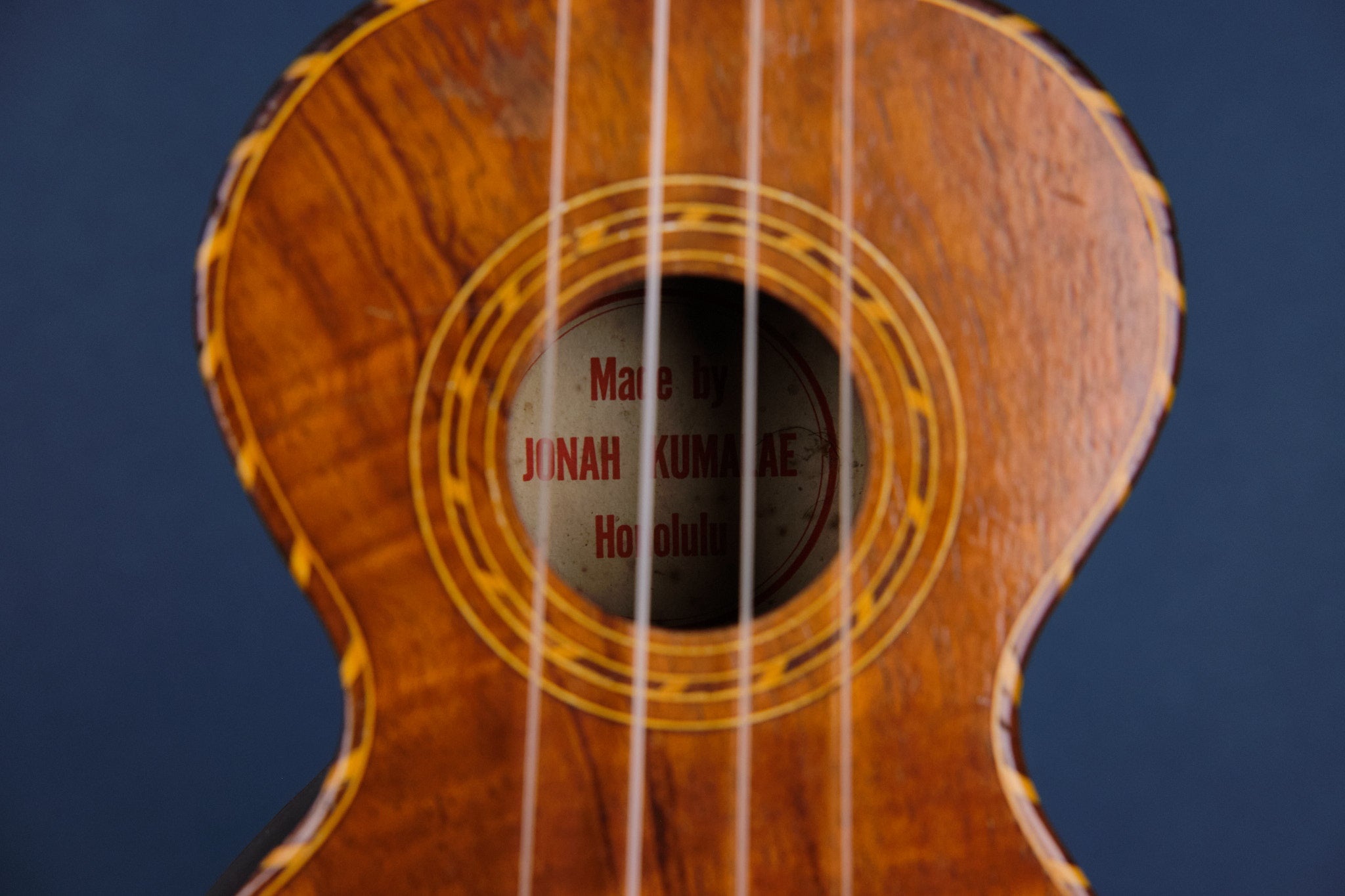 1920s Kumalae Gold Award Soprano Ukulele Koa