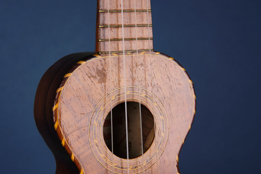 1920s Kumalae Gold Award Soprano Ukulele Koa