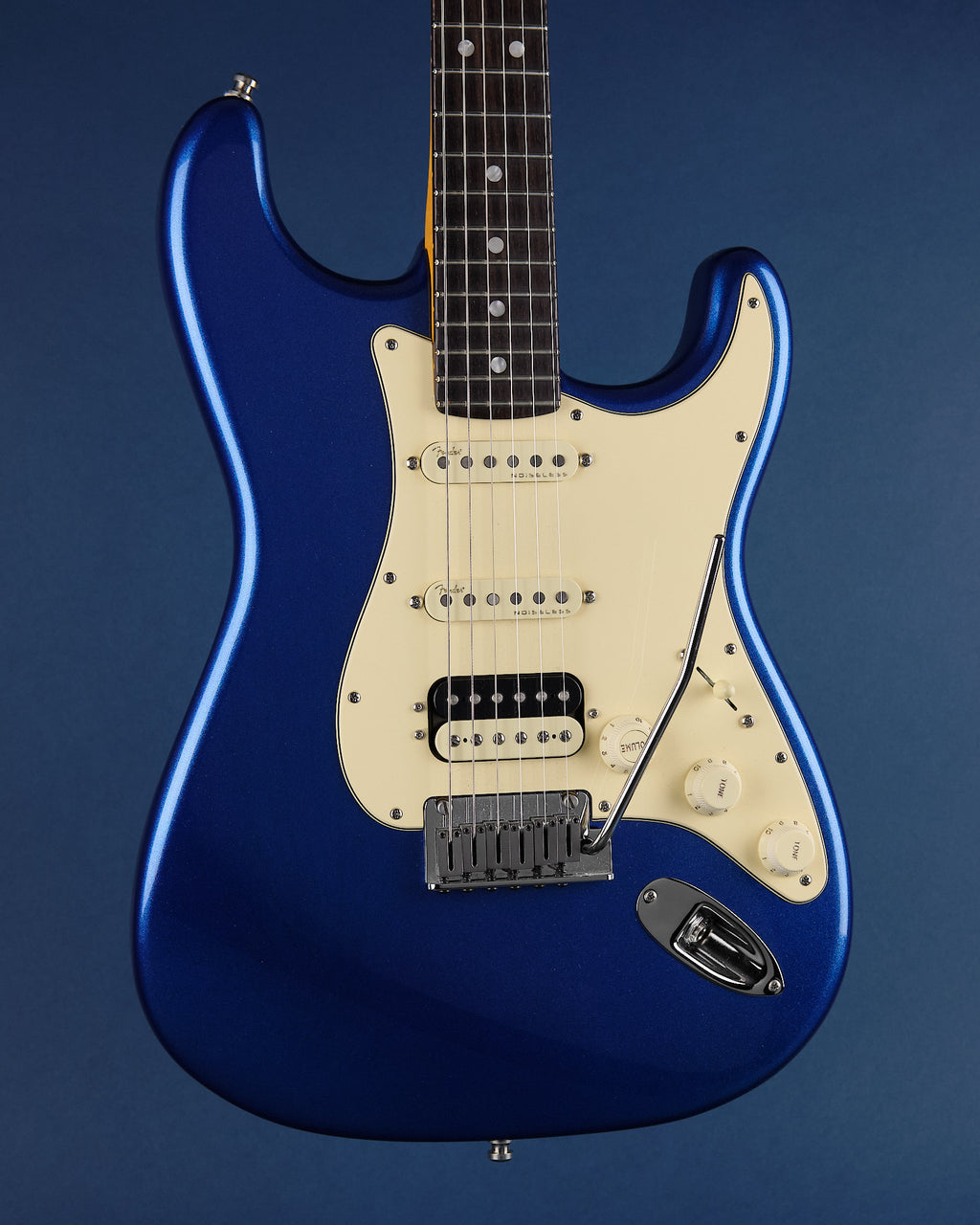 2021 Fender American Ultra Stratocaster HSS Cobra Blue
