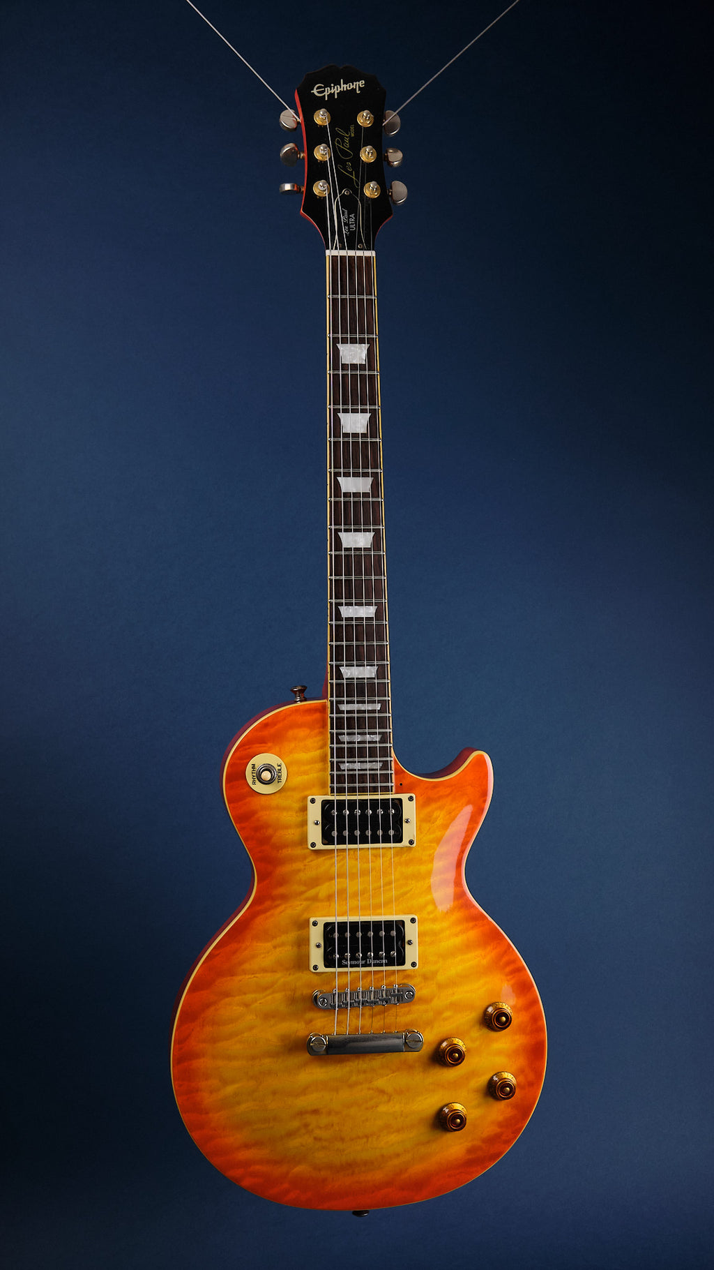 2005 Epiphone Les Paul Ultra Faded Cherry Sunburst