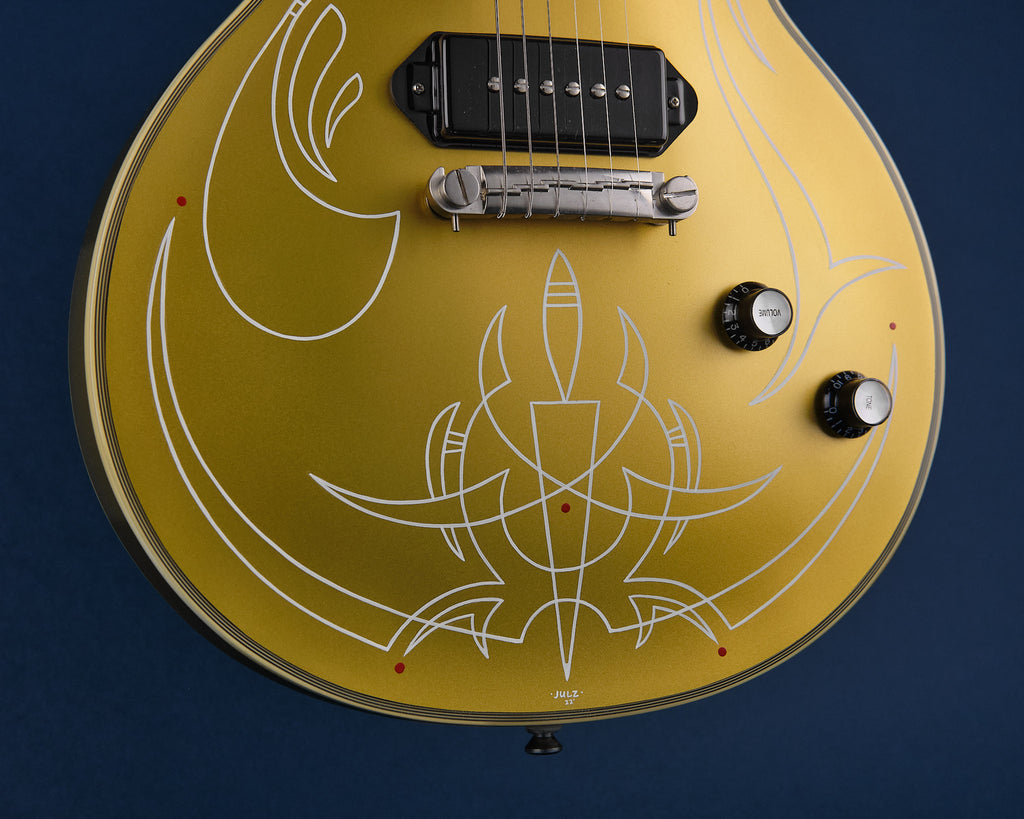2021 Epiphone Jared James Nichols "Gold Glory" Les Paul Custom