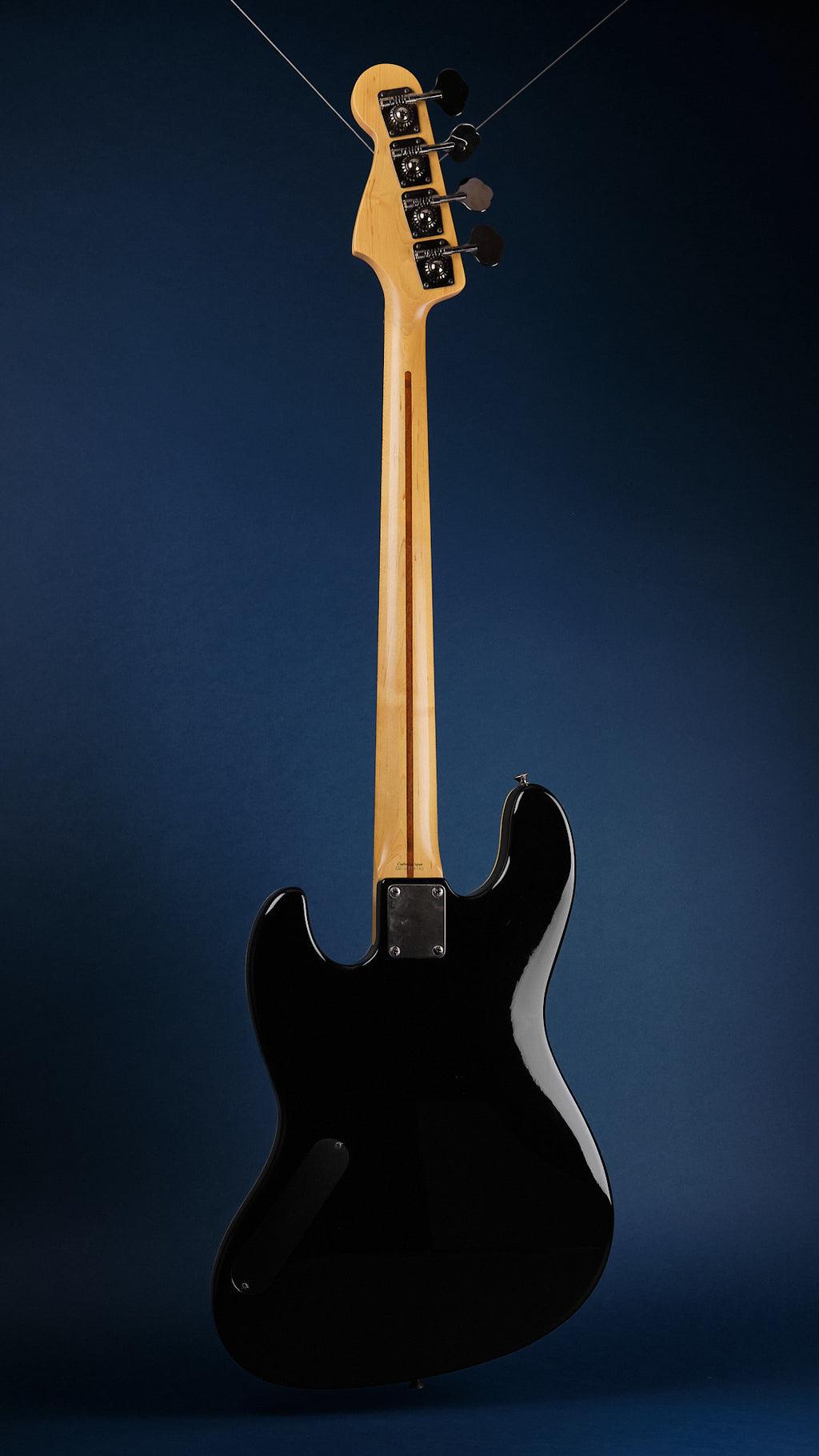 2000s Fender AJB-65 Aerodyne Jazz Bass Black