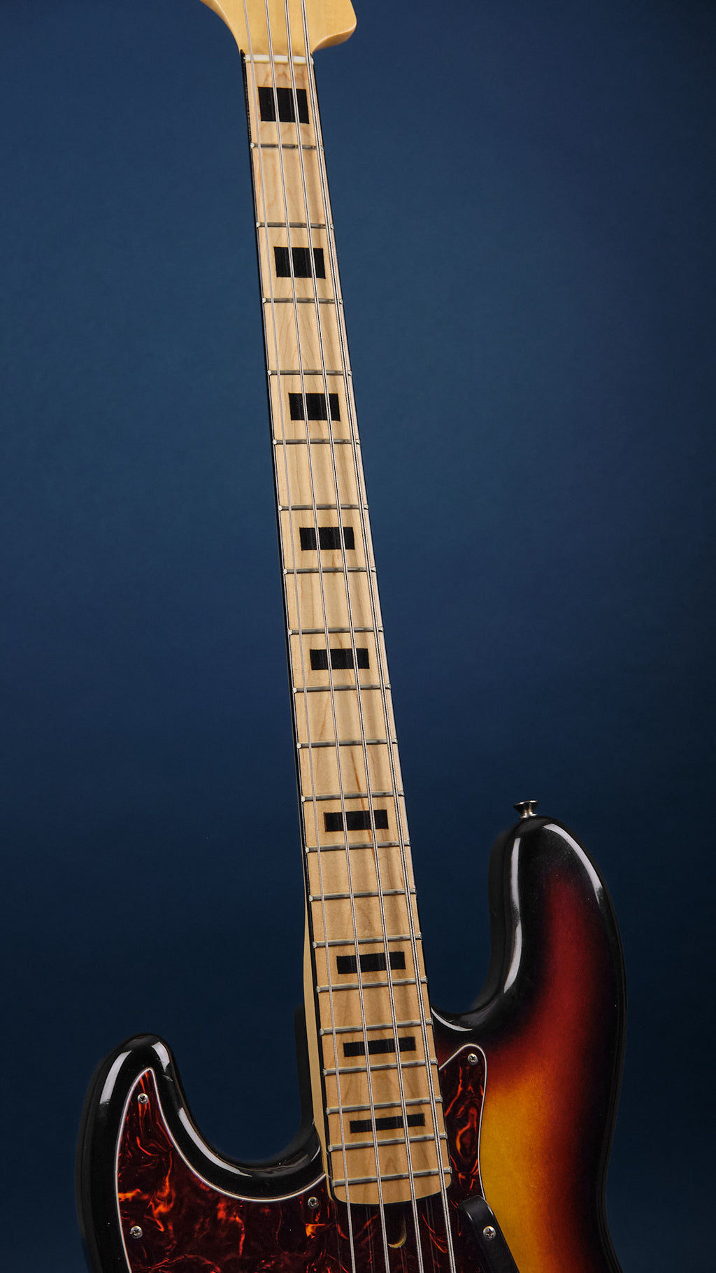 1970s Maya Jazz Bass Left Handed Sunburst