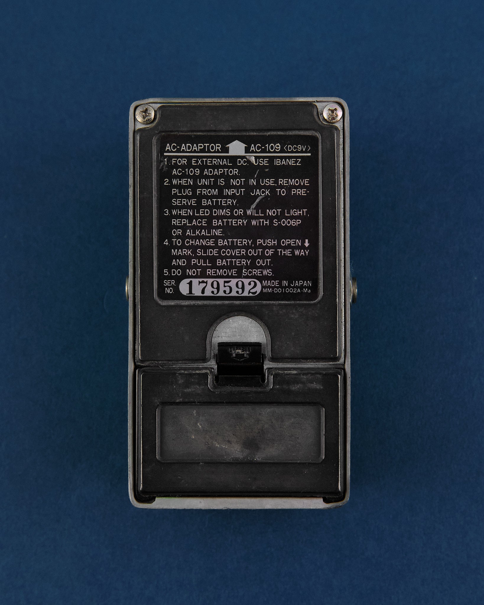 1981 Ibanez TS808 Tube Screamer Overdrive Pro