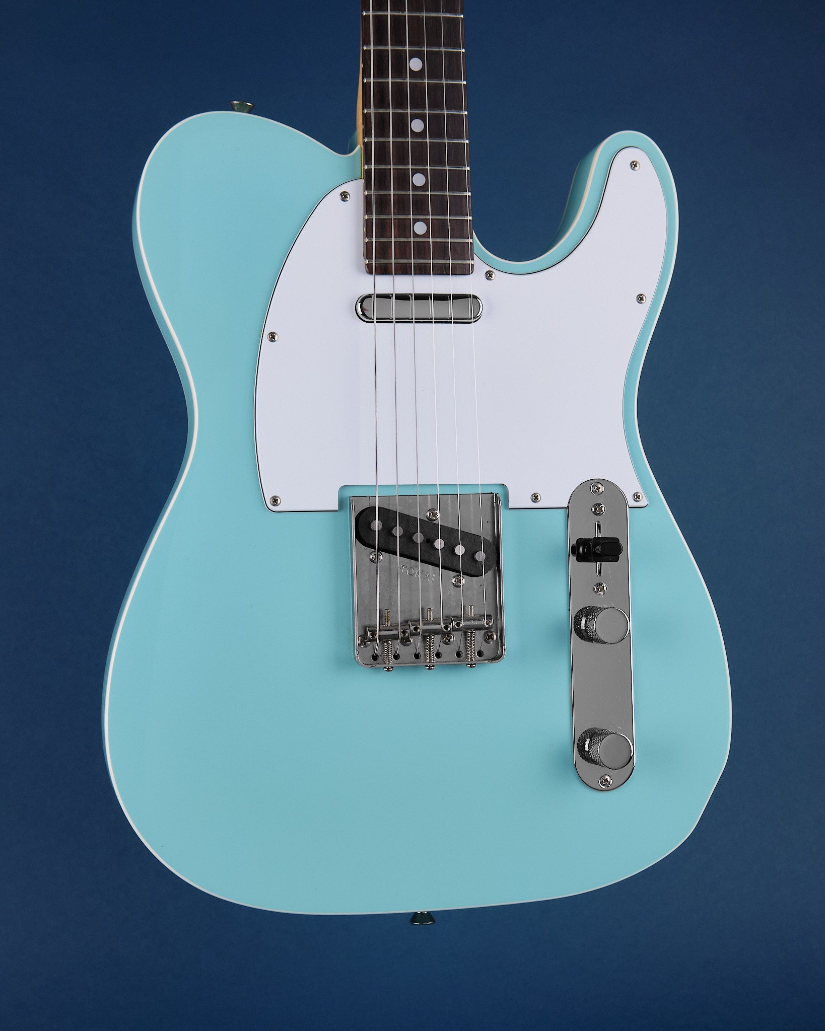 Tokai 'Vintage Series' Breezysound TTE-98B SOB/R Sonic Blue (Second-Hand)