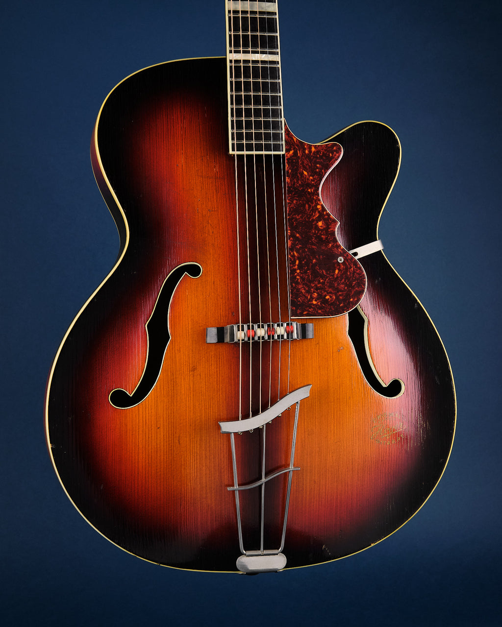 1950s Hoyer Esquire Red Burst