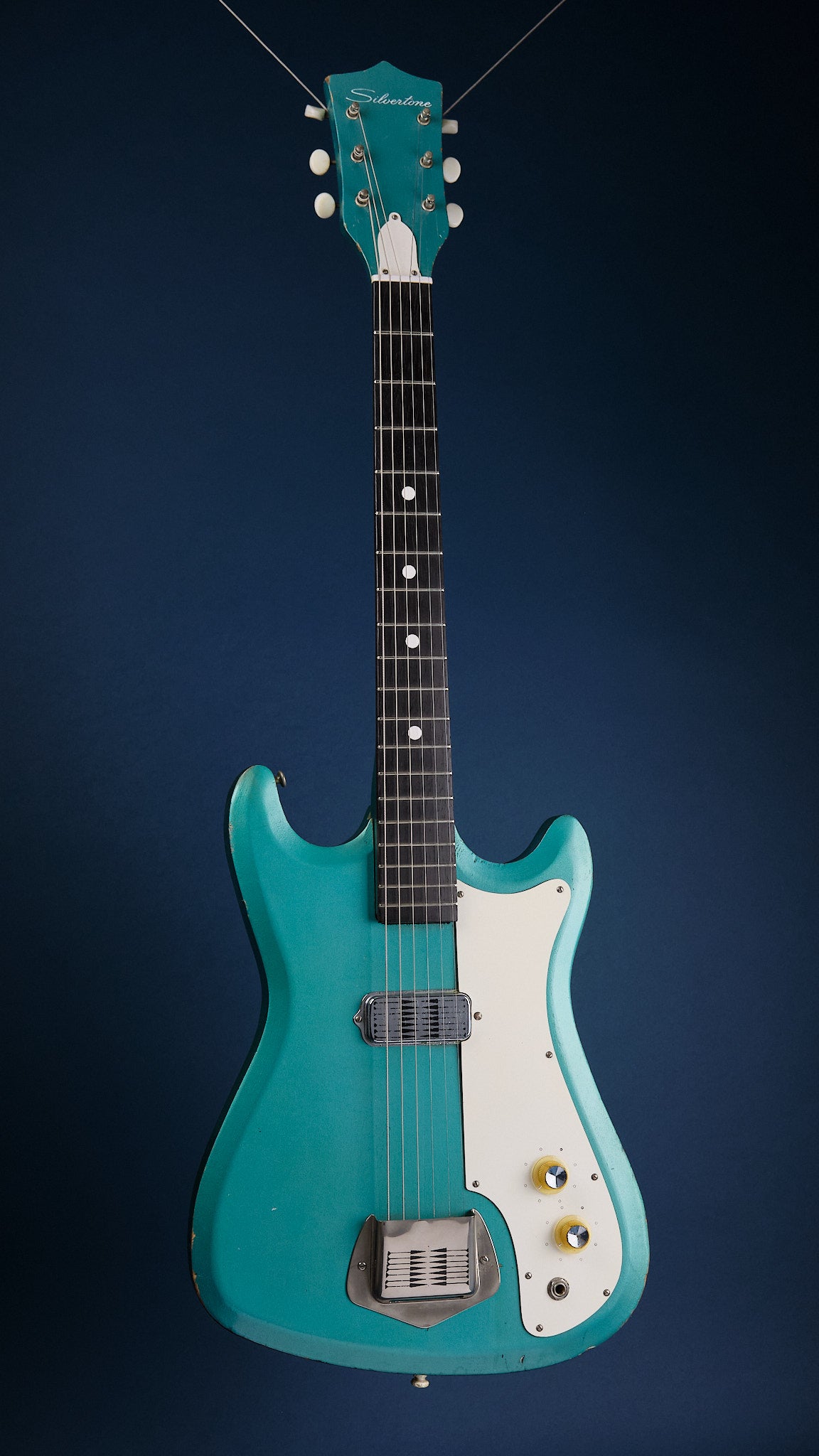 1960s Silvertone 1413L Turquoise
