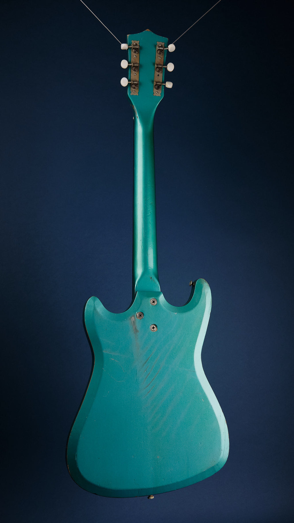 1960s Silvertone 1413L Turquoise
