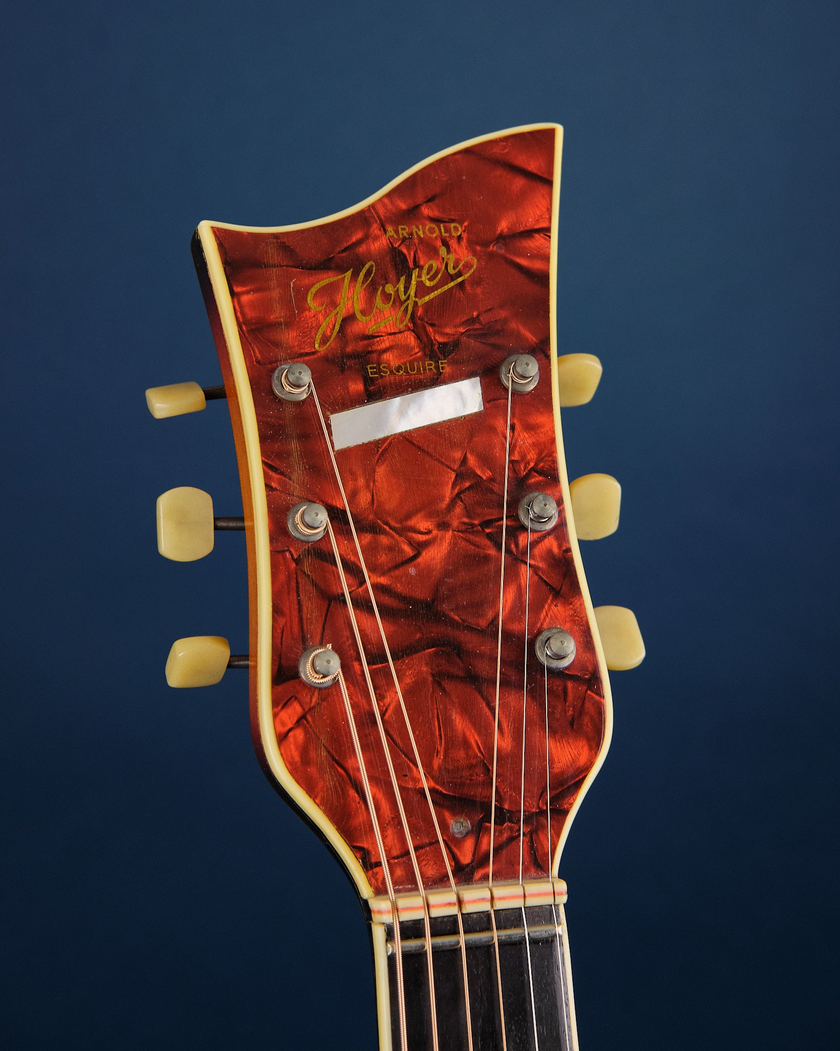 1950s Hoyer Esquire Red Burst