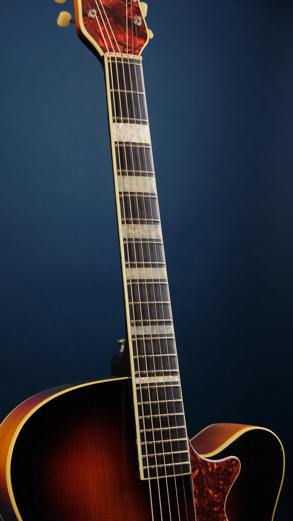 1950s Hoyer Esquire Red Burst