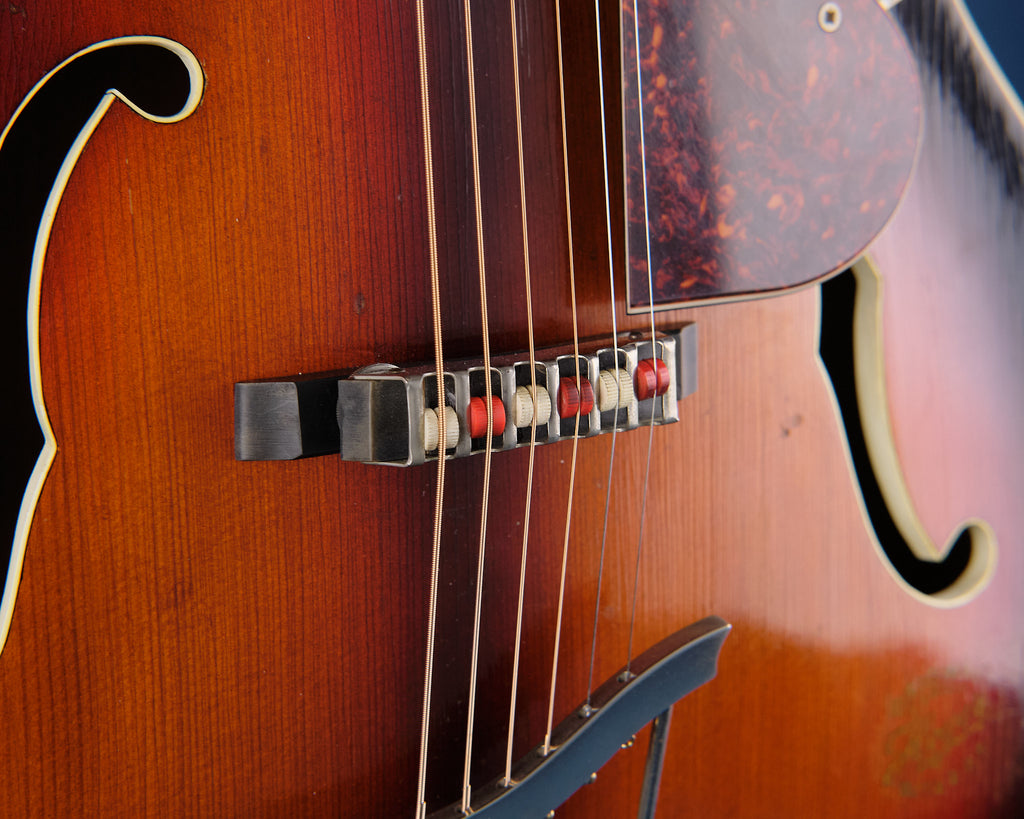 1950s Hoyer Esquire Red Burst