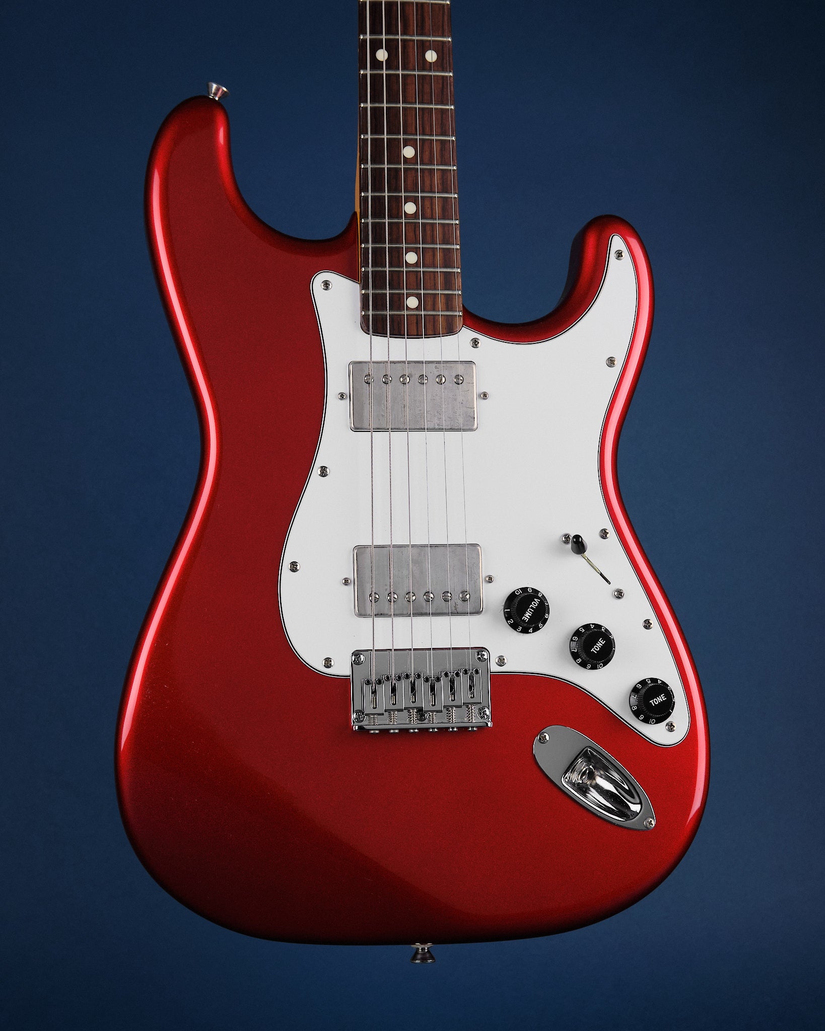 Ray Carlton Custom Classic S-Style Candy Apple Red (Second-Hand)