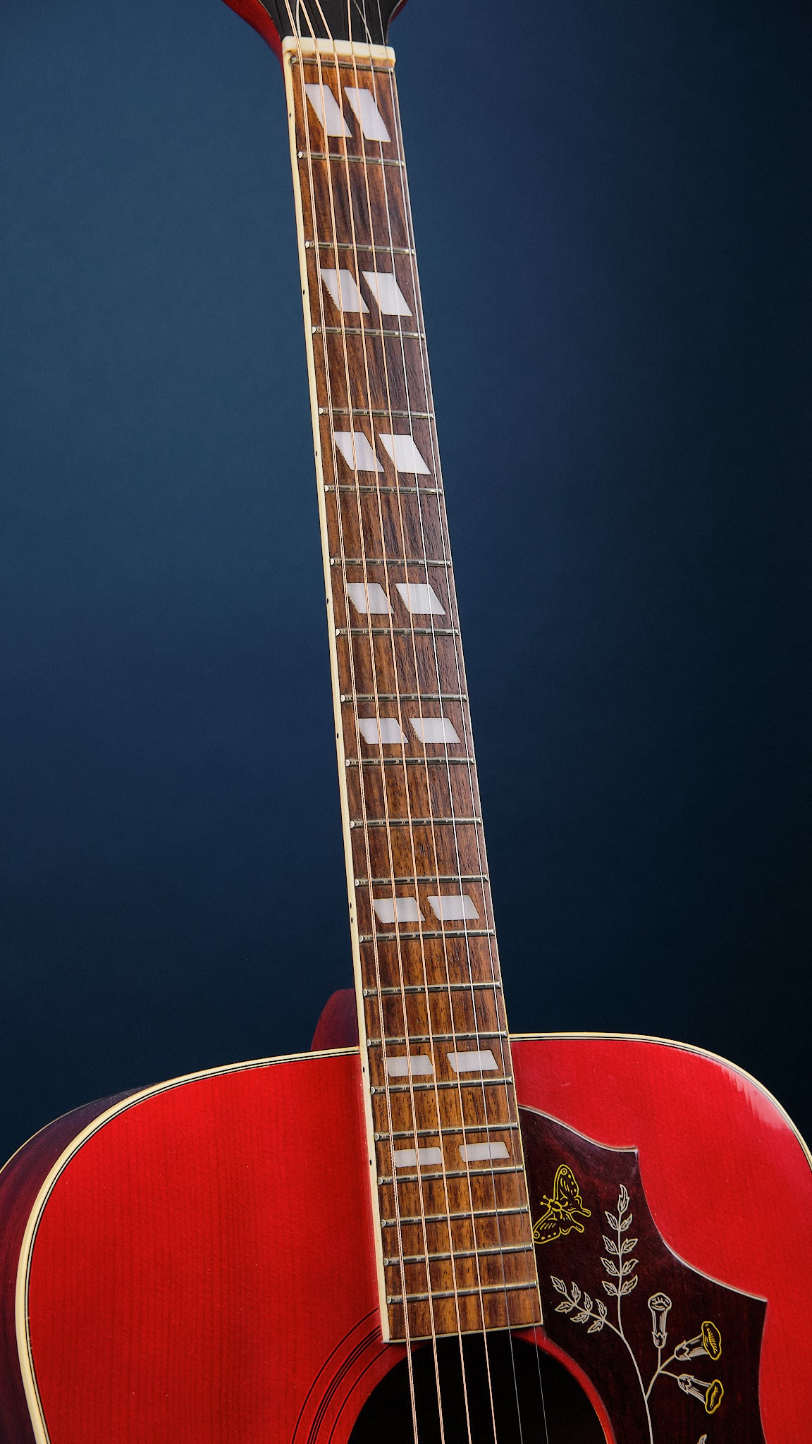 1970s Kiso Suzuki W-65H Dreadnought Sunburst