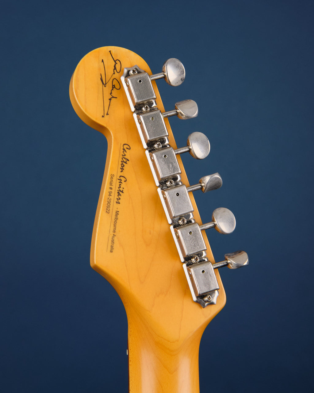 Ray Carlton Custom Classic S-Style Candy Apple Red (Second-Hand)