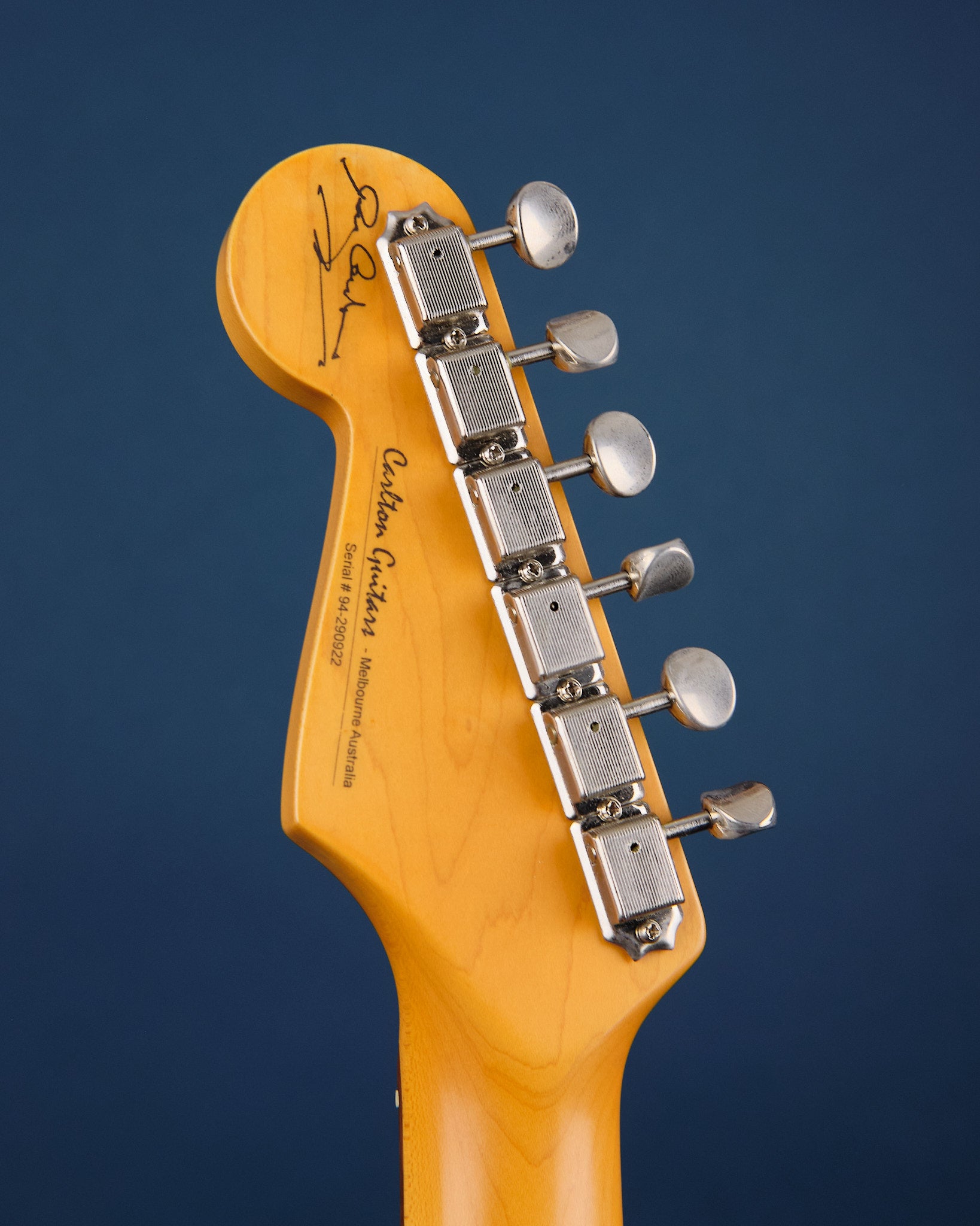 Ray Carlton Custom Classic S-Style Candy Apple Red (Second-Hand)