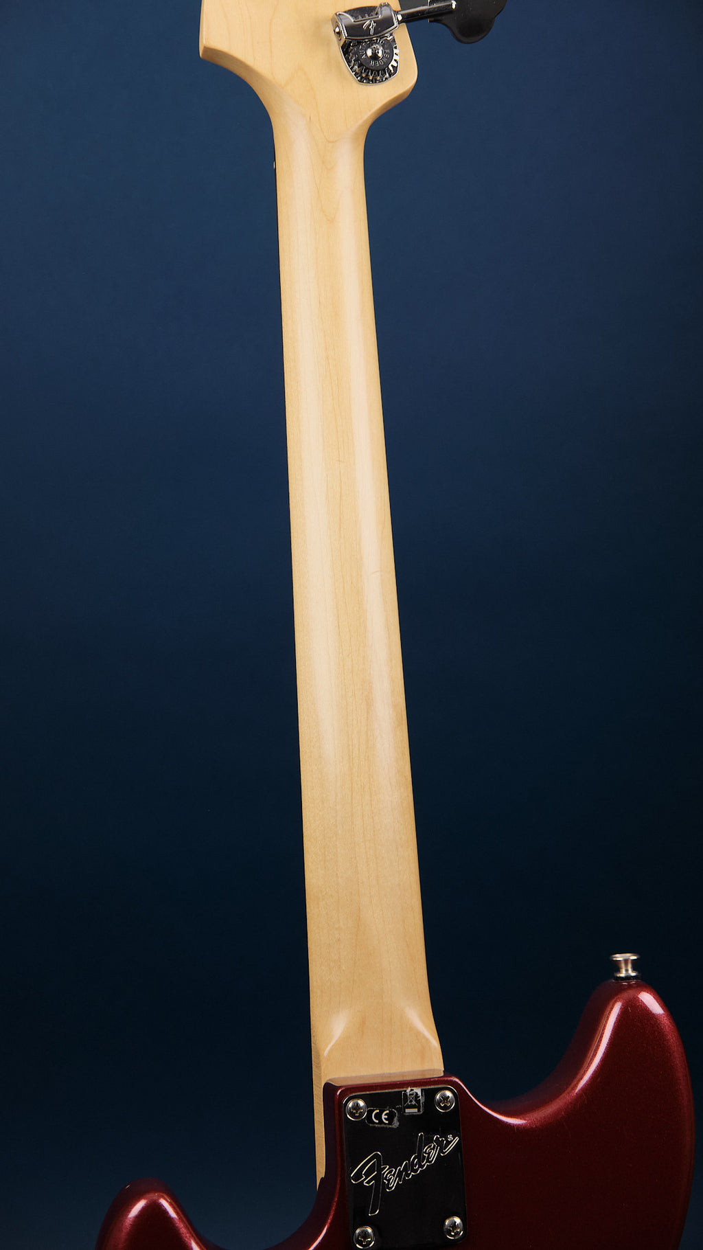 2019 Fender American Performer Mustang Bass Aubergine