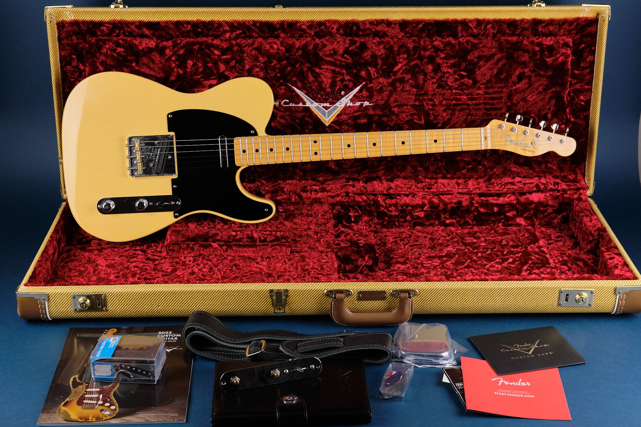 2022 Fender Custom Shop LTD 1951 Telecaster NOS Butterscotch Blonde