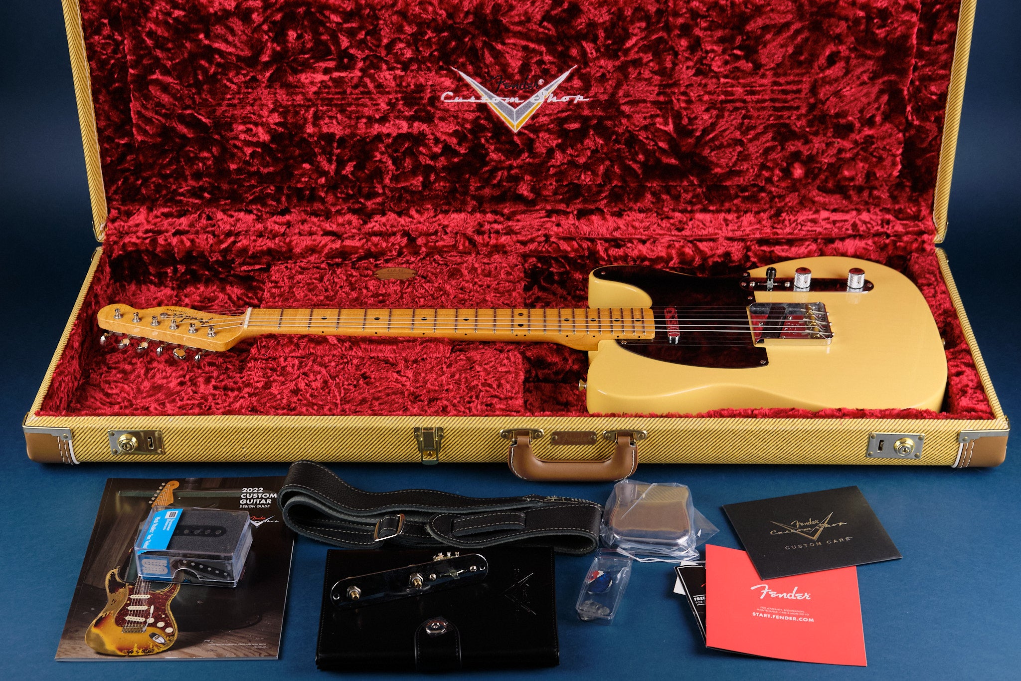 2022 Fender Custom Shop LTD 1951 Telecaster NOS Butterscotch Blonde