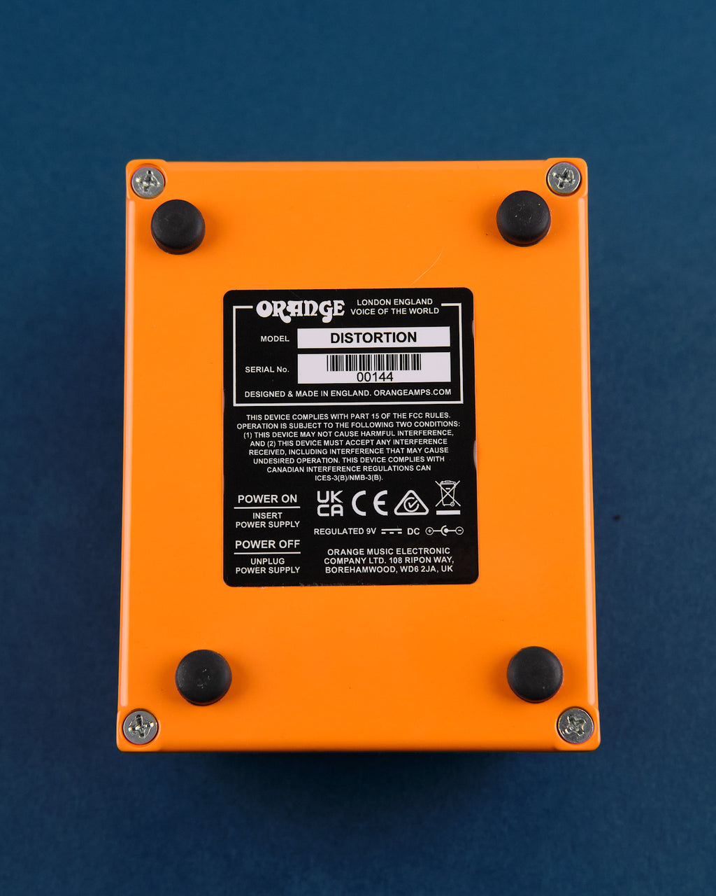 Orange Distortion (Second-Hand)