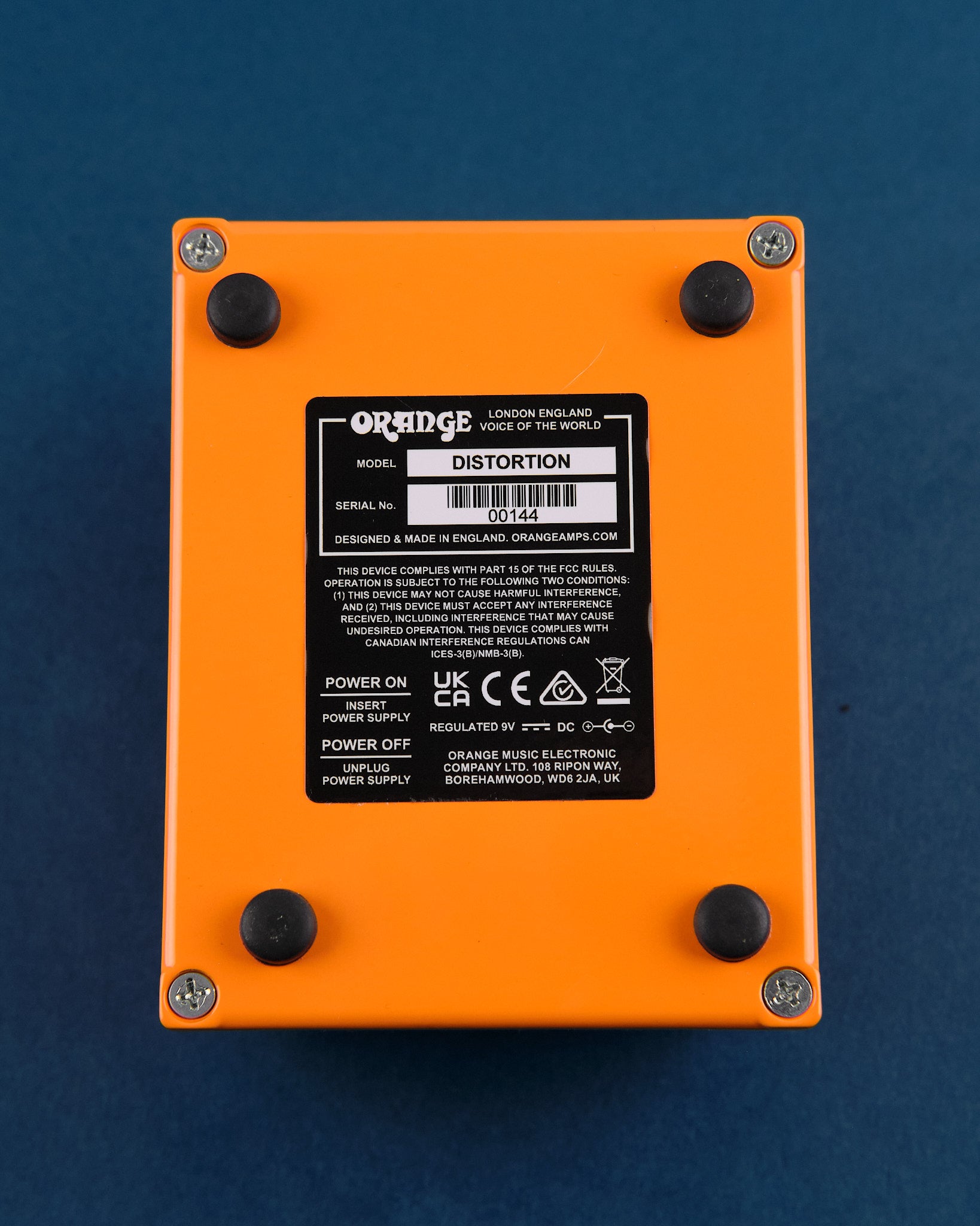 Orange Distortion (Second-Hand)