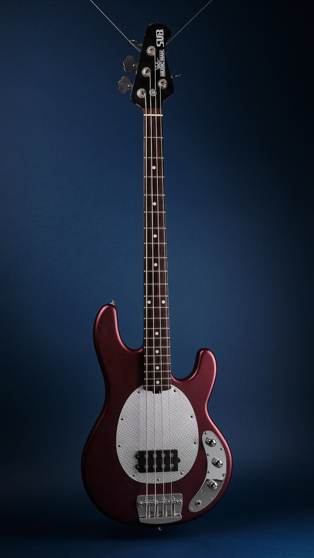 2003 Music Man USA SUB Stingray Textured Red