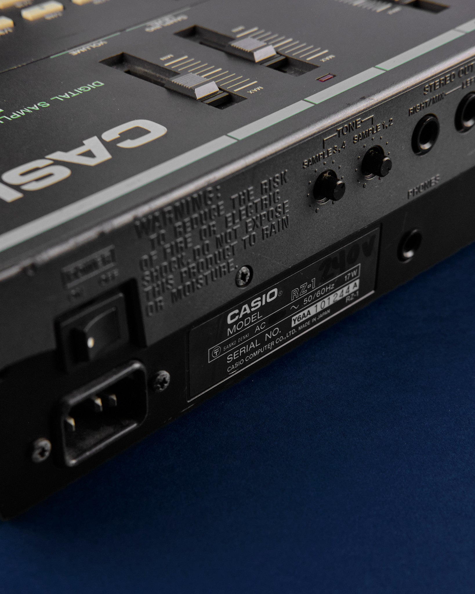 1980s Casio RZ-1 Drum Machine