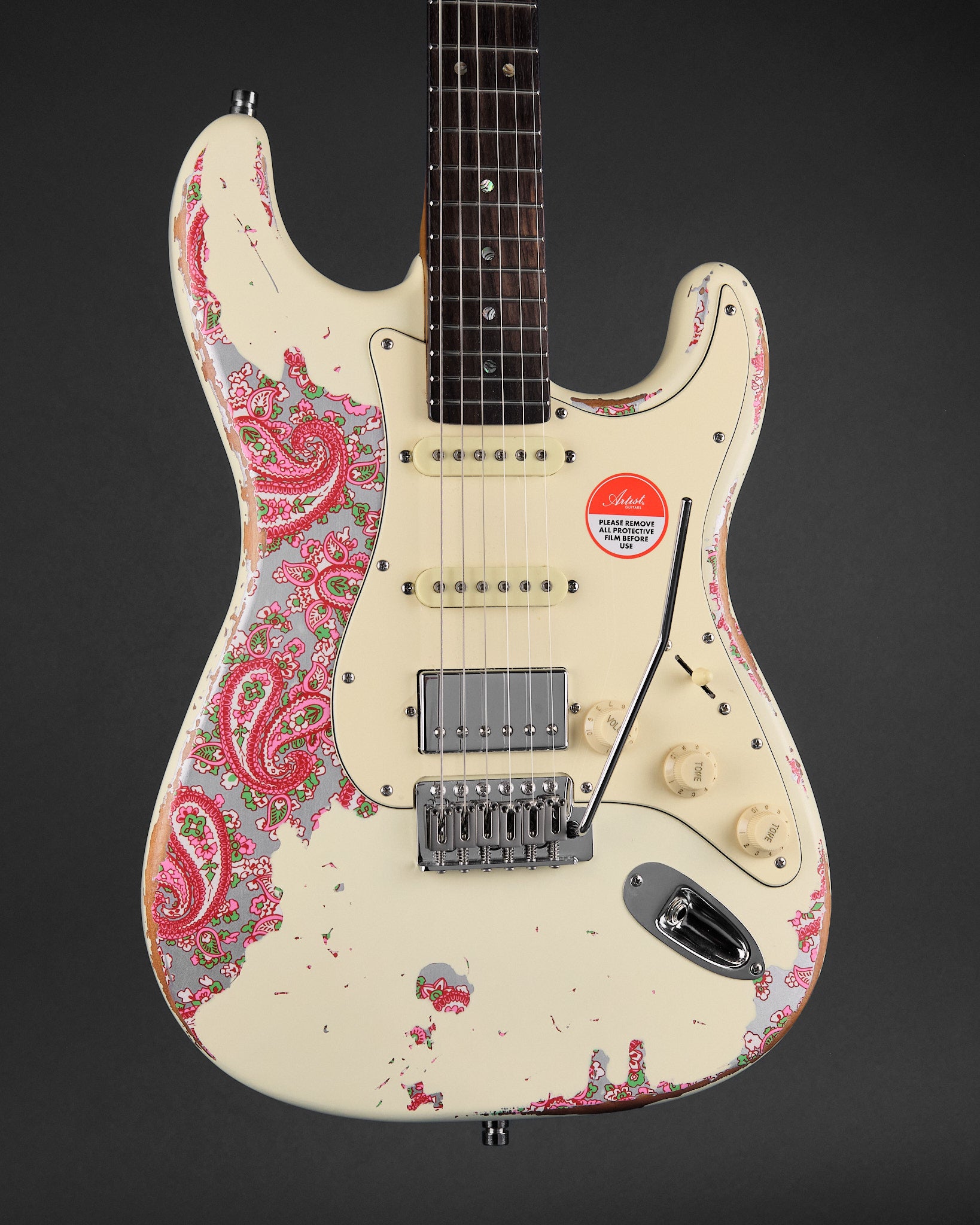 Artist AS72 White Paisley Relic (Second-Hand)