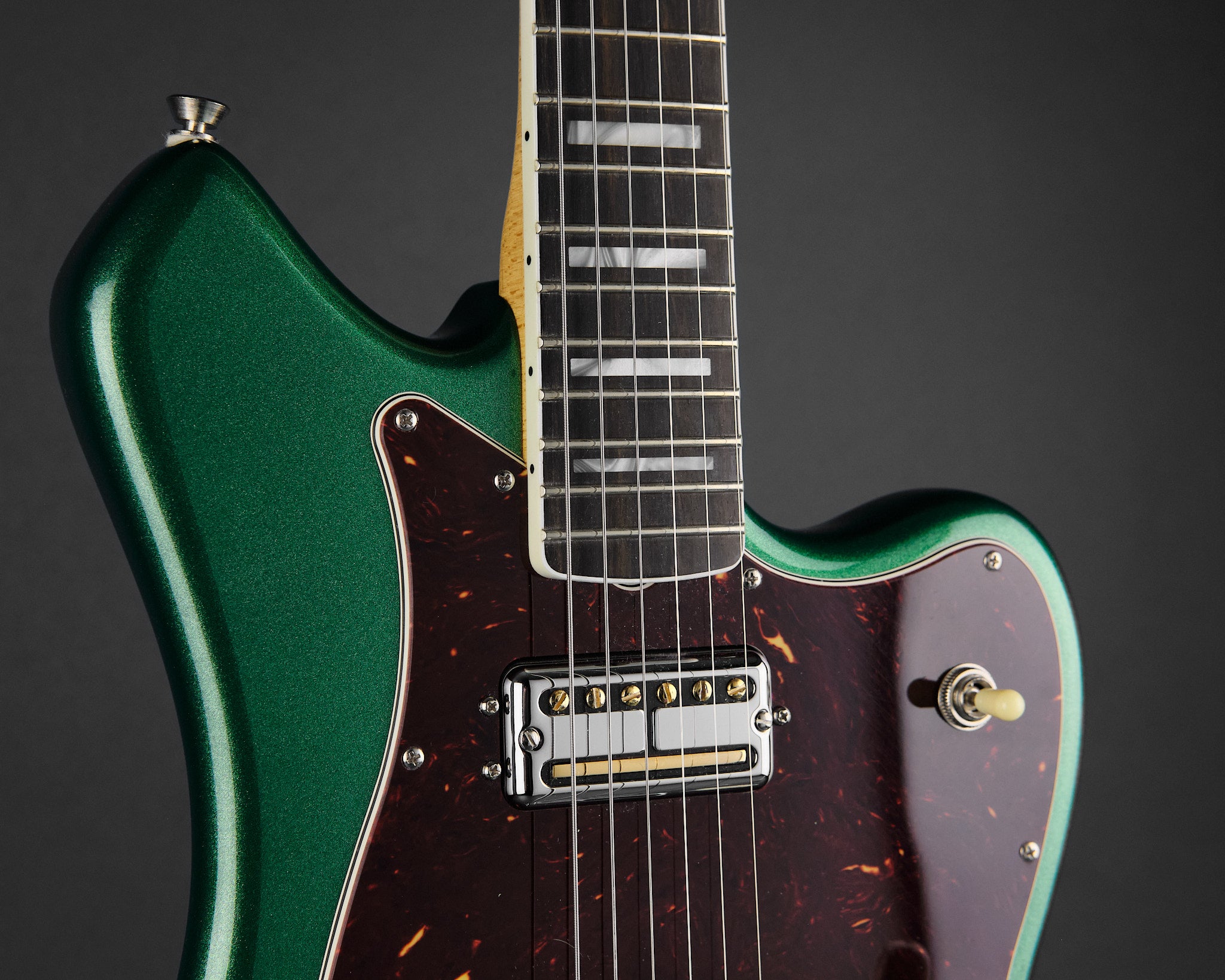 2020 Fender Parallel Universe Volume II Maverick Dorado Mystic Pine Green