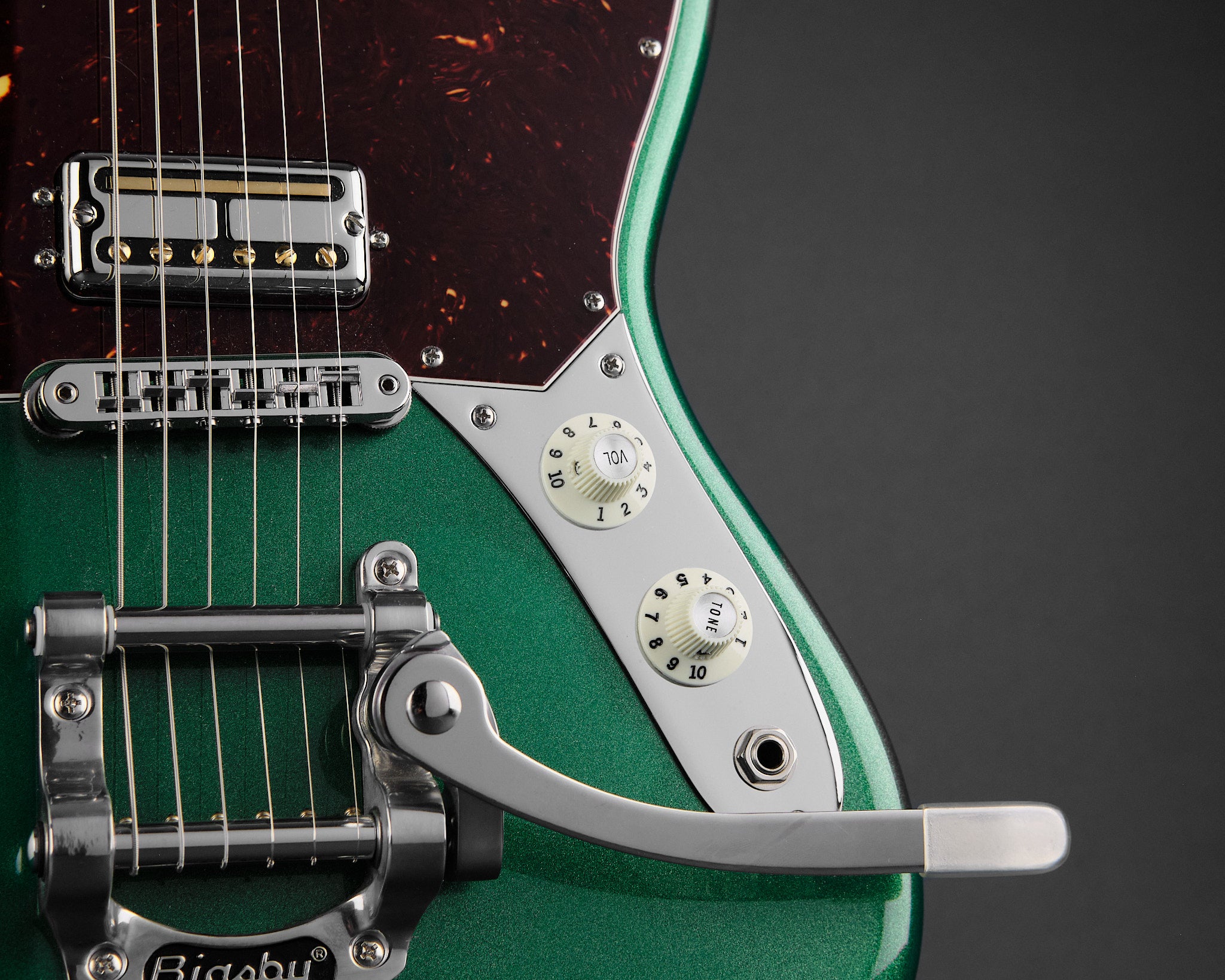 2020 Fender Parallel Universe Volume II Maverick Dorado Mystic Pine Green