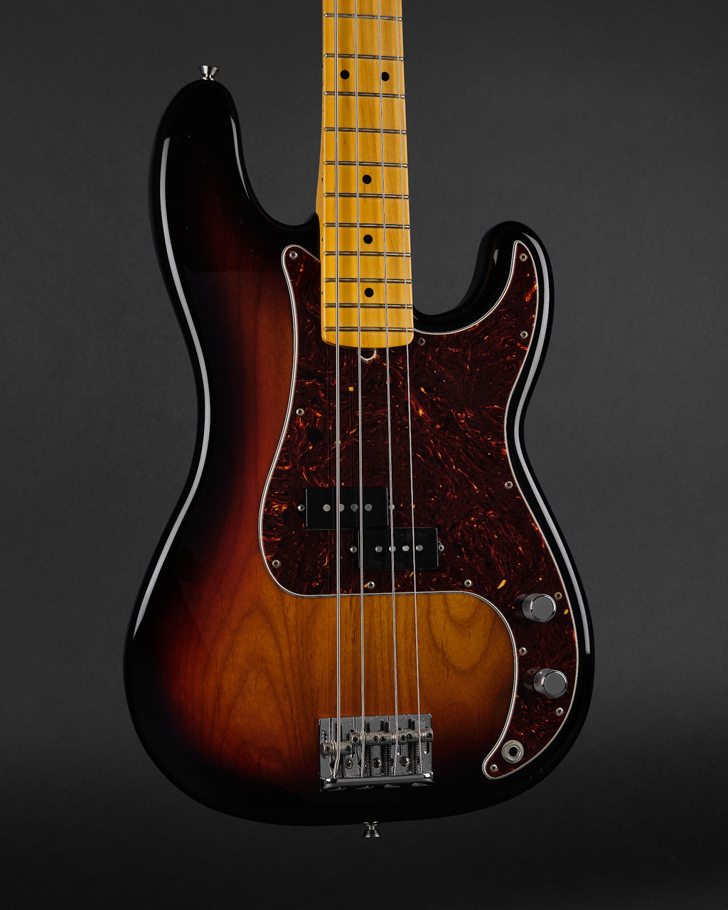2021 Fender American Professional II Precision Bass 3-Colour Sunburst