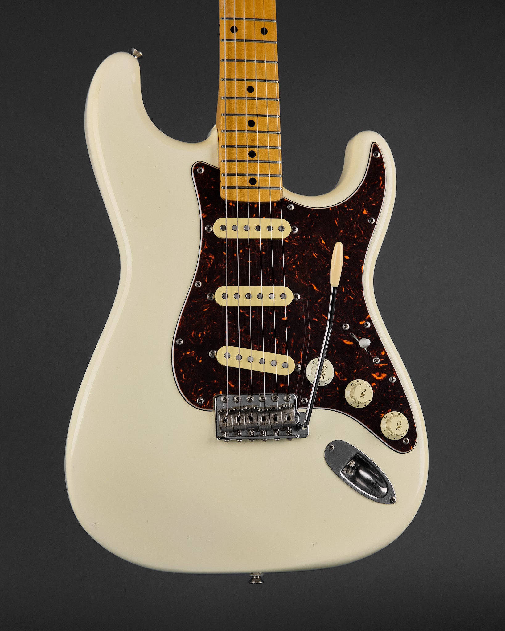 1980s Fender MIJ ST57-55 '57 Stratocaster Vintage White