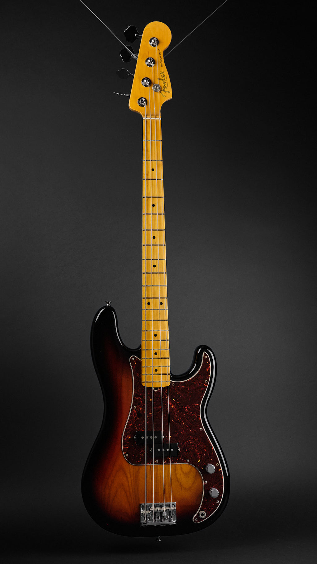 2021 Fender American Professional II Precision Bass 3-Colour Sunburst