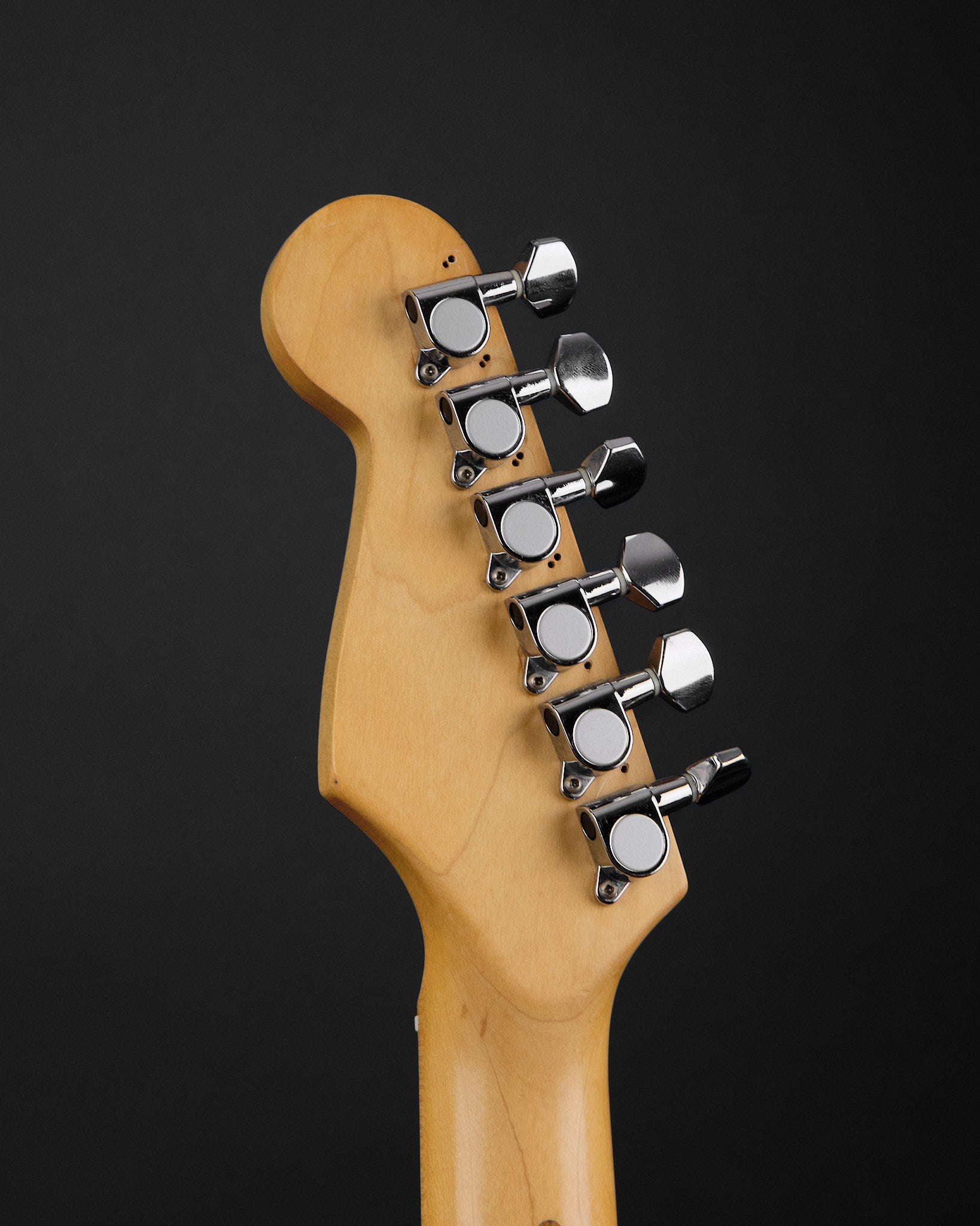 1990s Squier MIK Stratocaster HSS Yellow