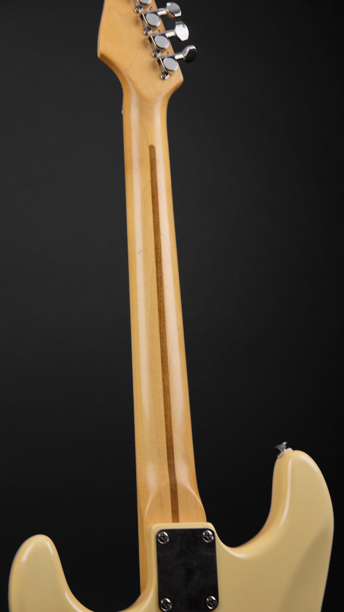 1990s Squier MIK Stratocaster HSS Yellow