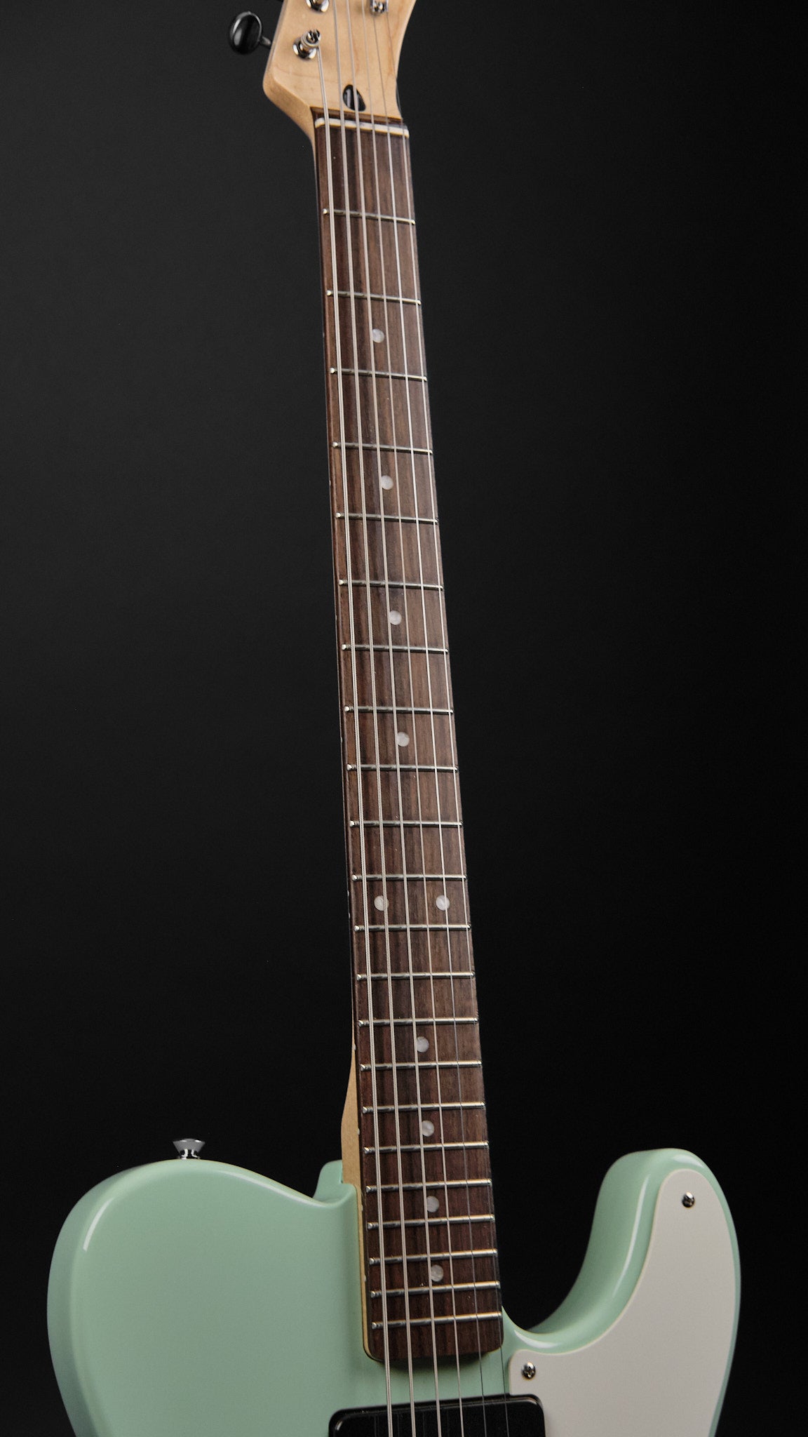 2021 Squier Paranormal Baritone Cabronita Telecaster Surf Green