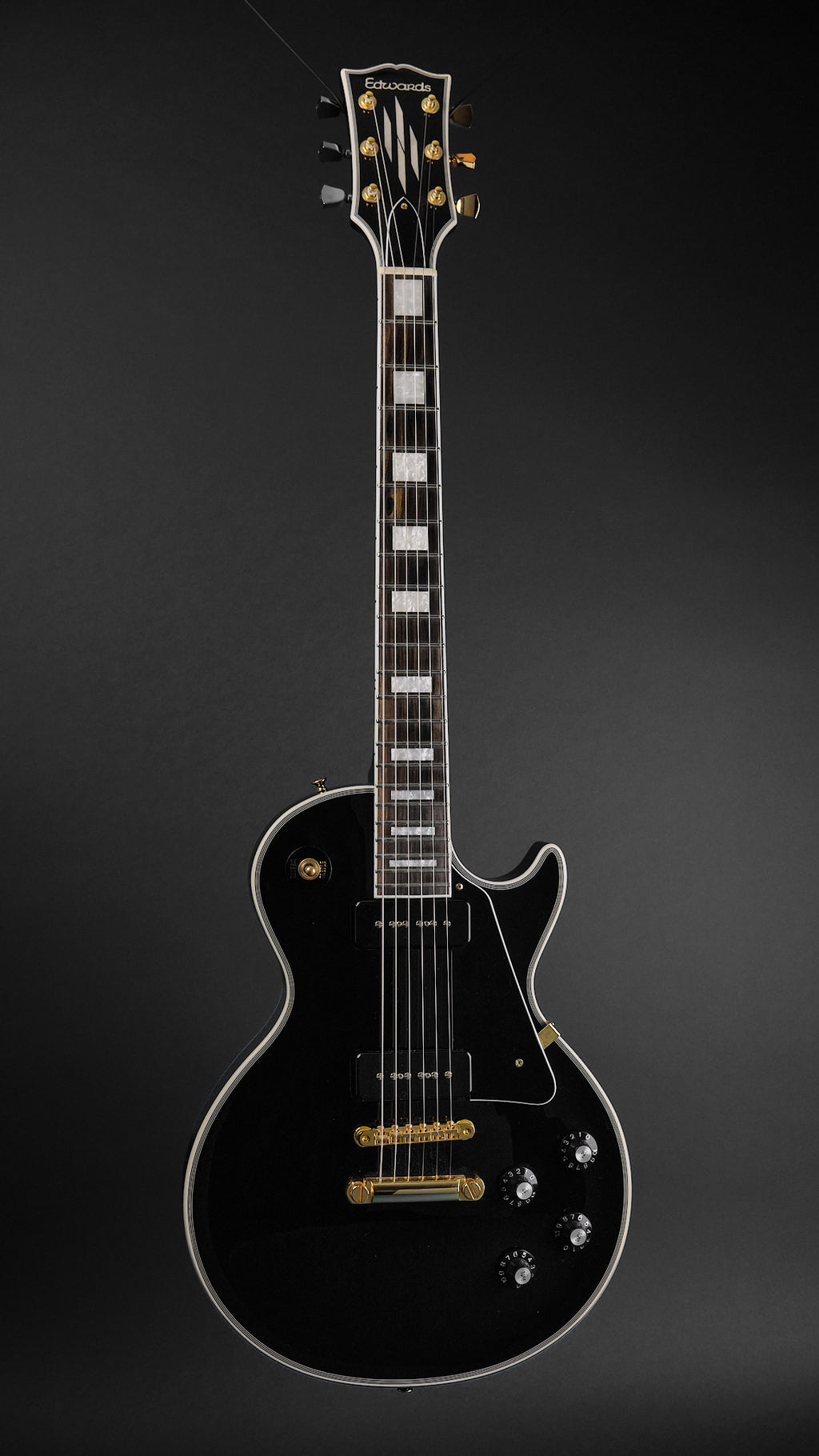 Edwards E-LP-130-CD/P Custom Black (Second-Hand)