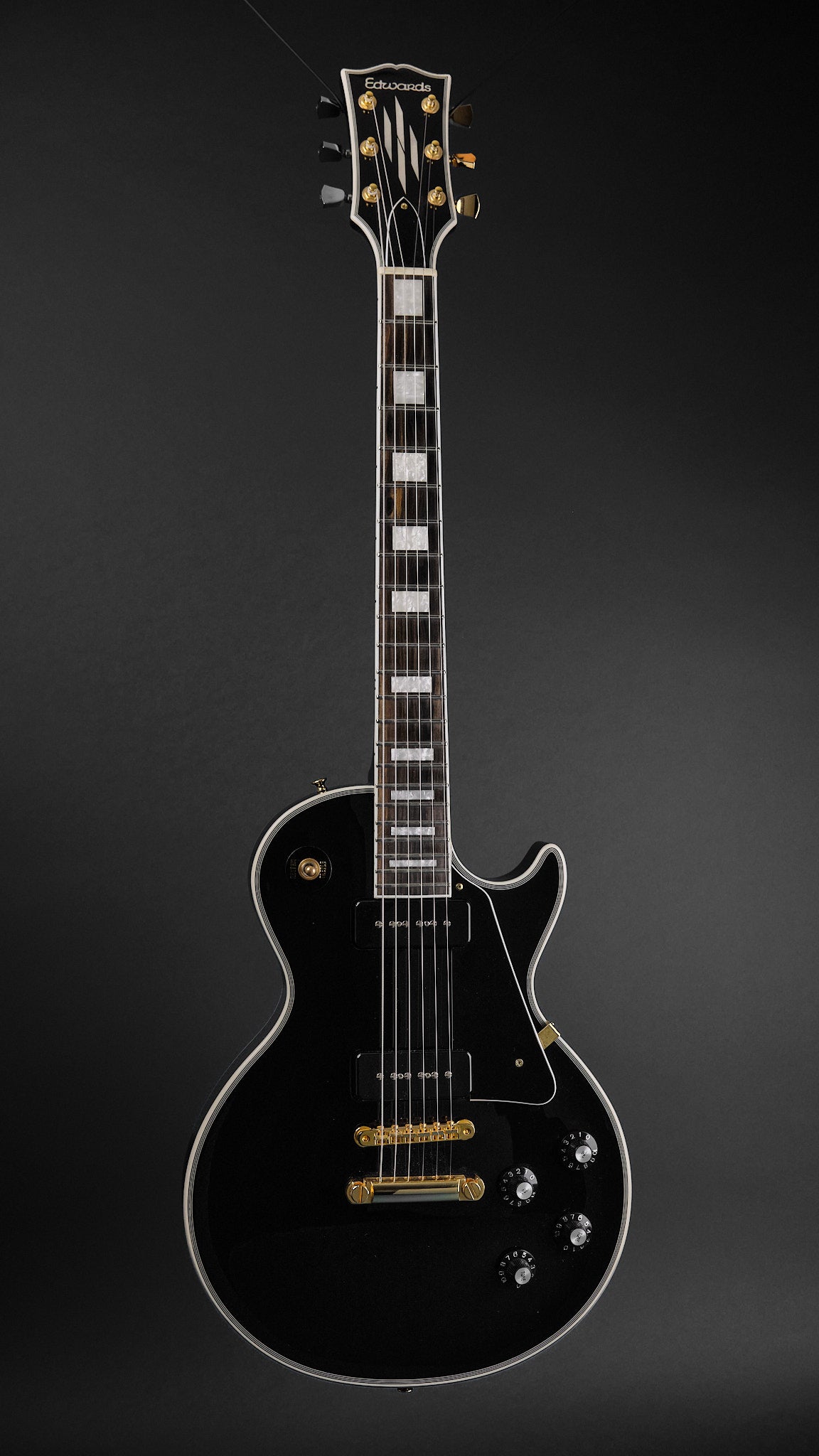 Edwards E-LP-130-CD/P Custom Black (Second-Hand)