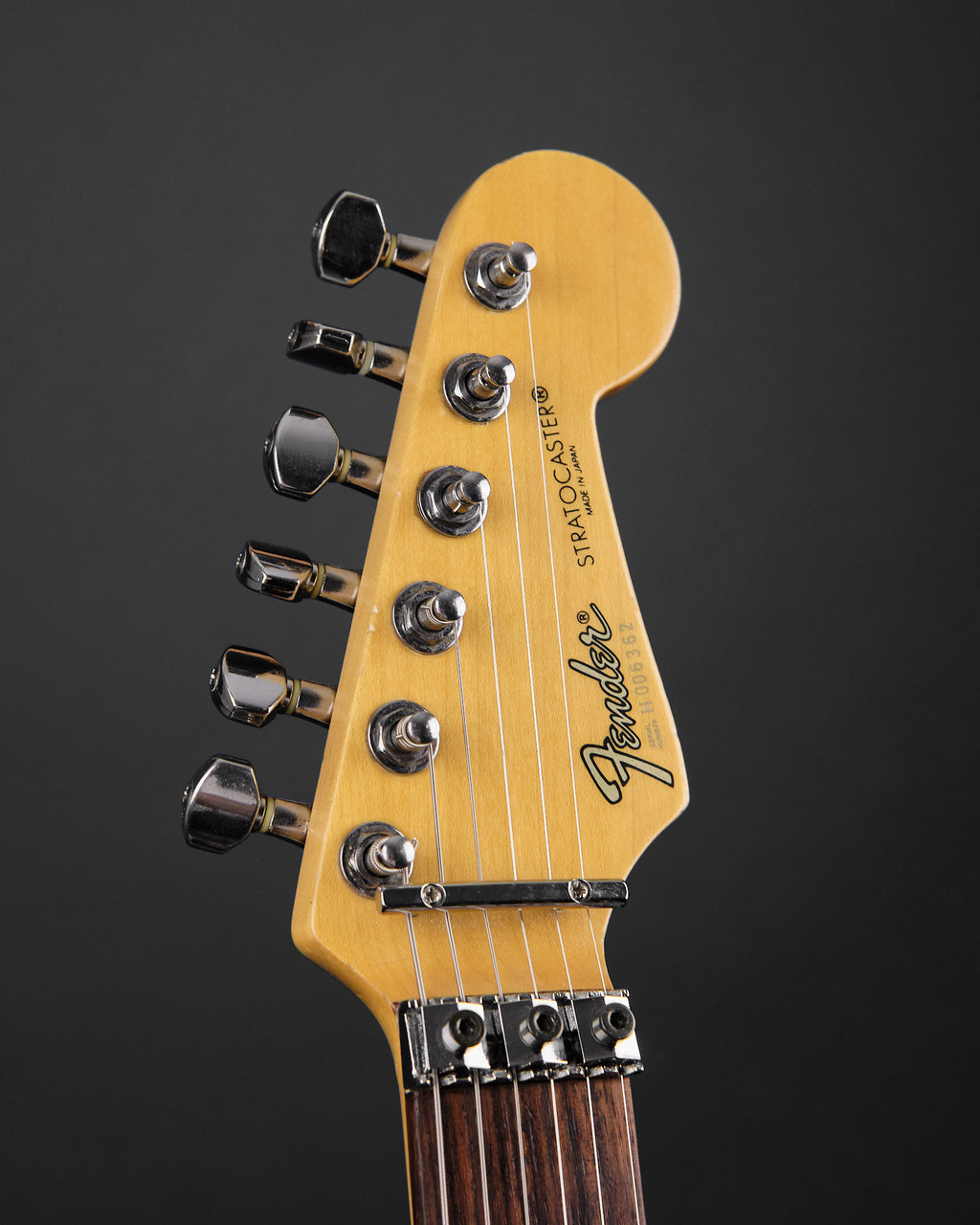 1980s Fender MIJ Contemporary Stratocaster Charcoal Frost