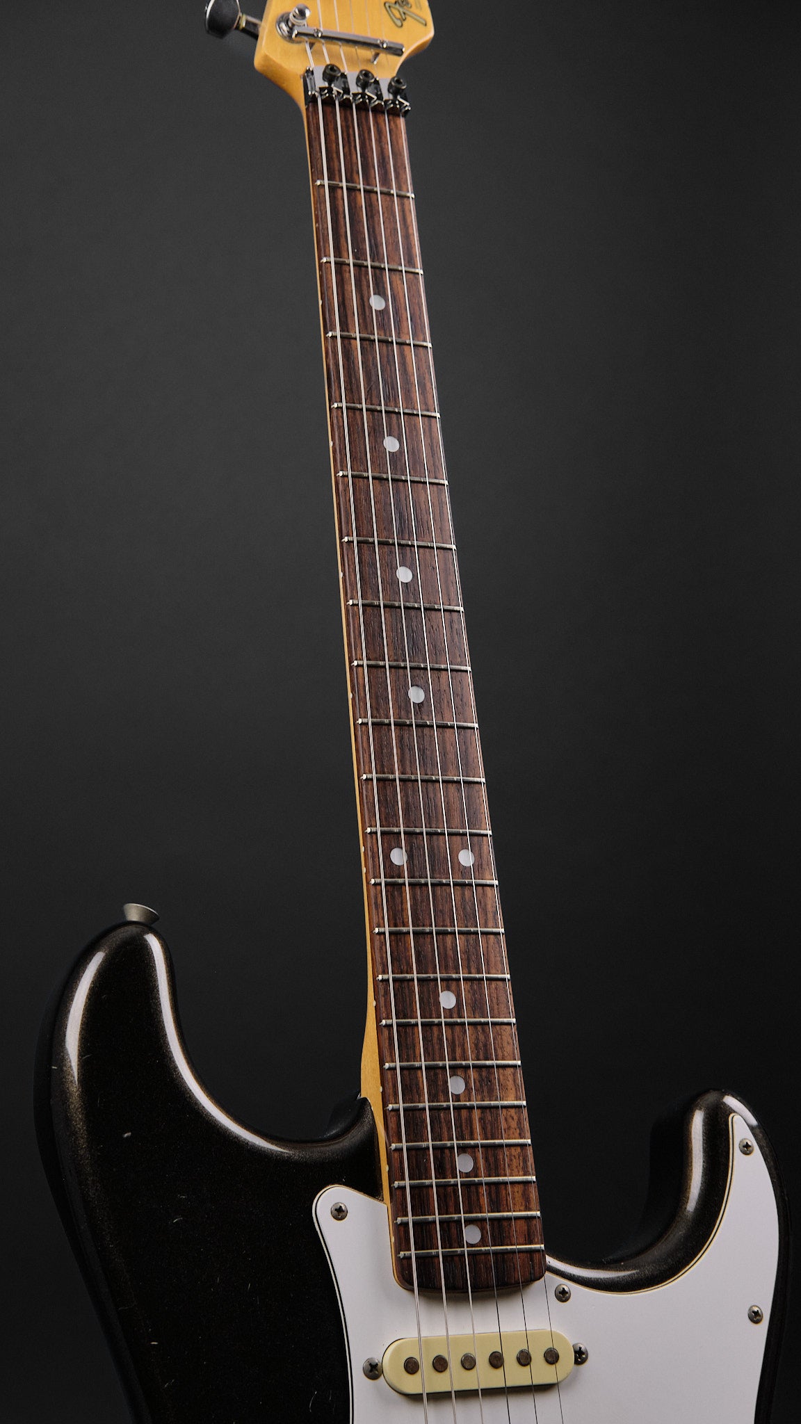 1980s Fender MIJ Contemporary Stratocaster Charcoal Frost