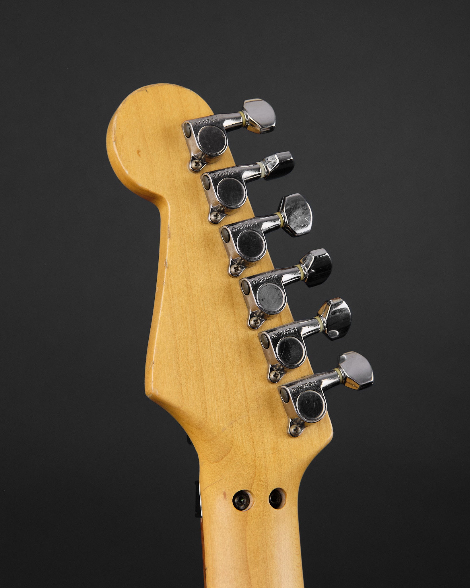 1980s Fender MIJ Contemporary Stratocaster Charcoal Frost