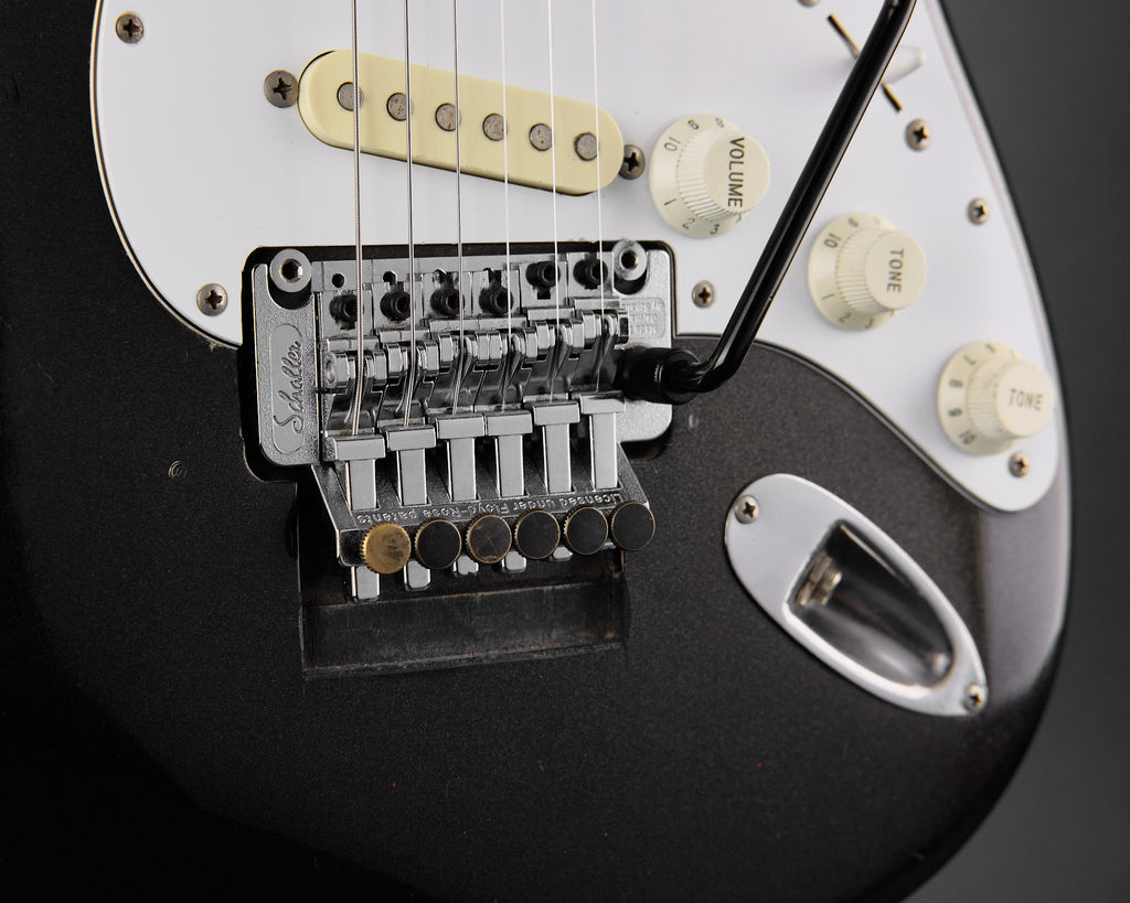 1980s Fender MIJ Contemporary Stratocaster Charcoal Frost