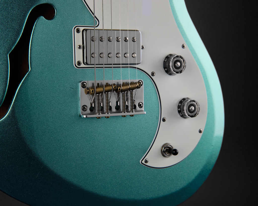 2021 PRS S2 Vela Semi-Hollow Frost Green Metallic