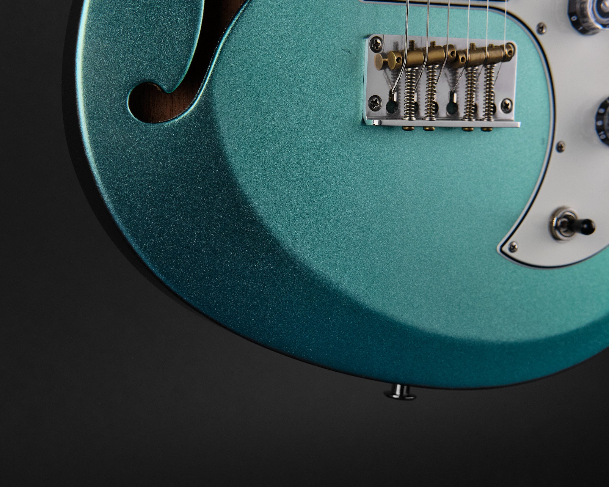 2021 PRS S2 Vela Semi-Hollow Frost Green Metallic
