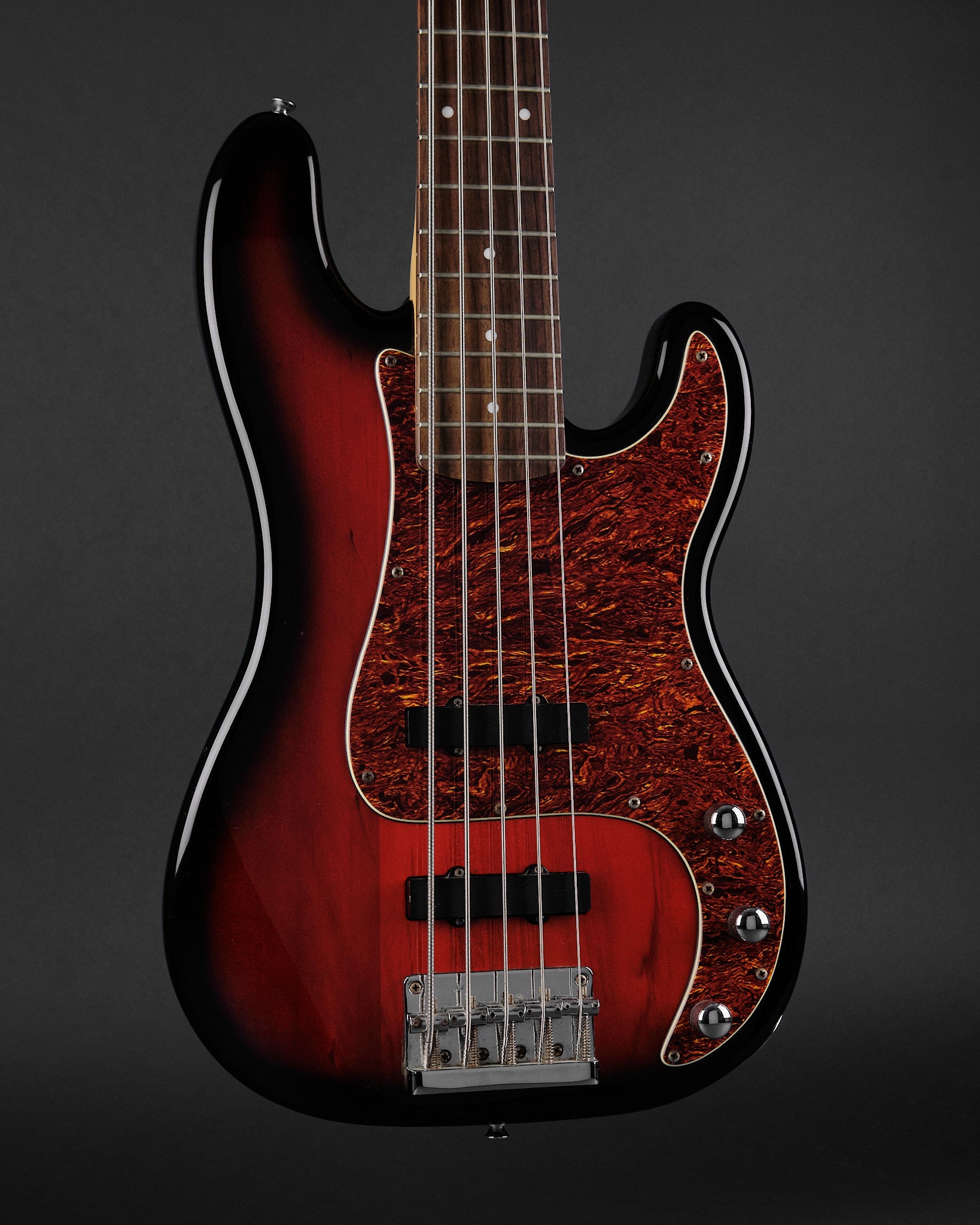 Squier Standard 5-String Precision Bass Antique Burst (Second-Hand)
