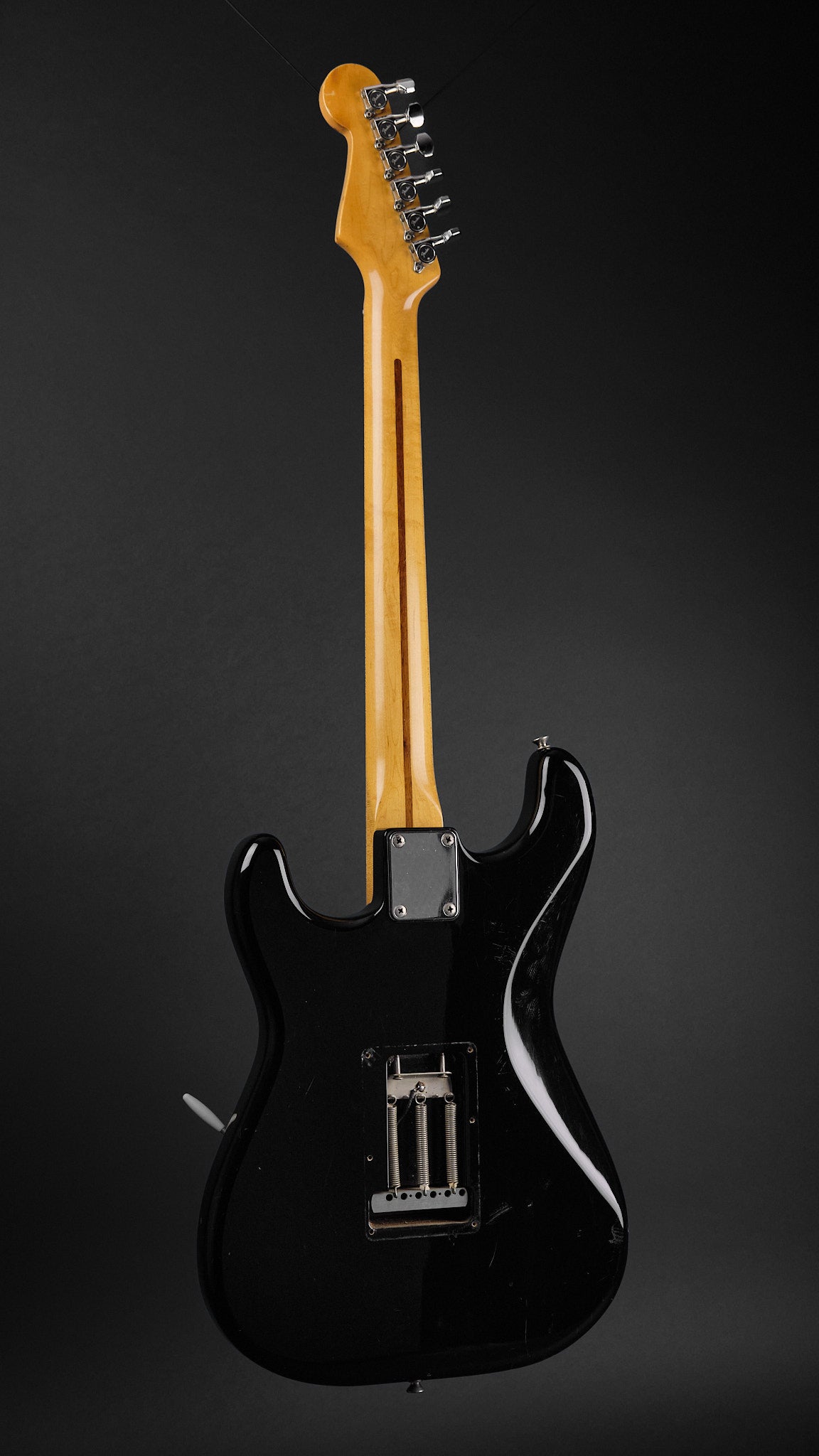 1980s Squier Standard Stratocaster Black