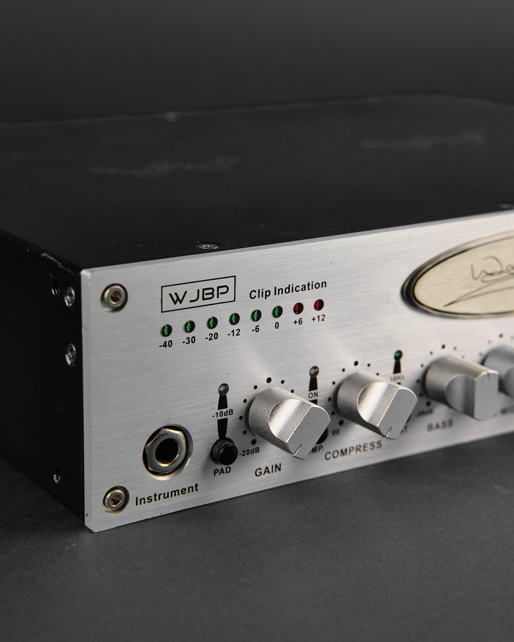 Wayne Jones Audio WJBP Stereo Valve Bass Guitar Pre-Amp DI (Second-Hand)