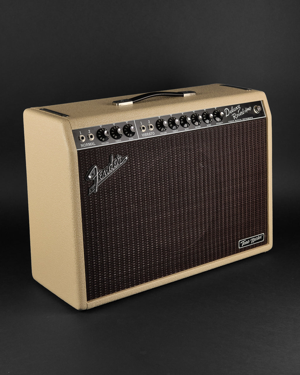 Fender Tone Master Deluxe Reverb Blonde 1 x 12" Guitar Combo (Second-Hand)