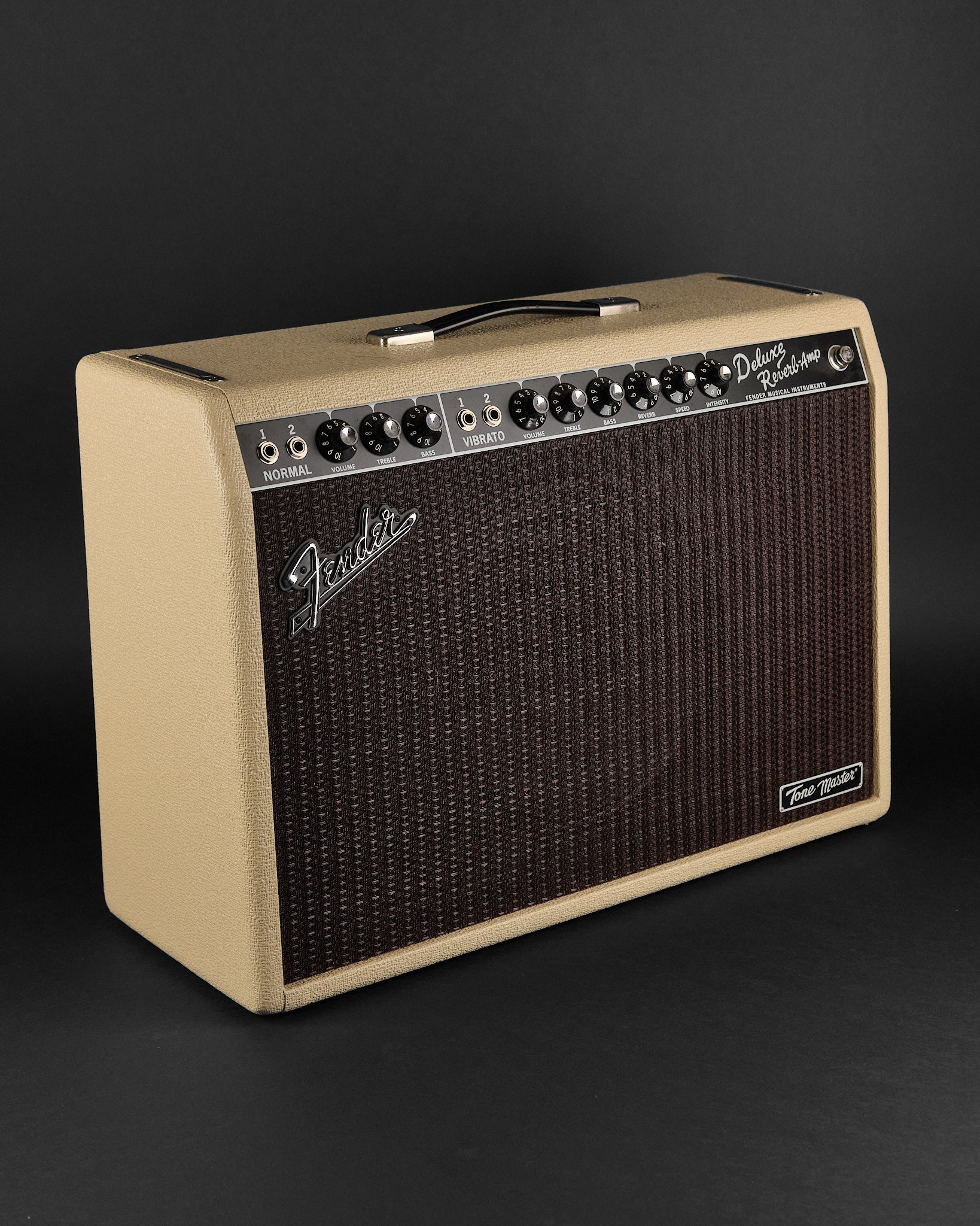 Fender Tone Master Deluxe Reverb Blonde 1 x 12" Guitar Combo (Second-Hand)